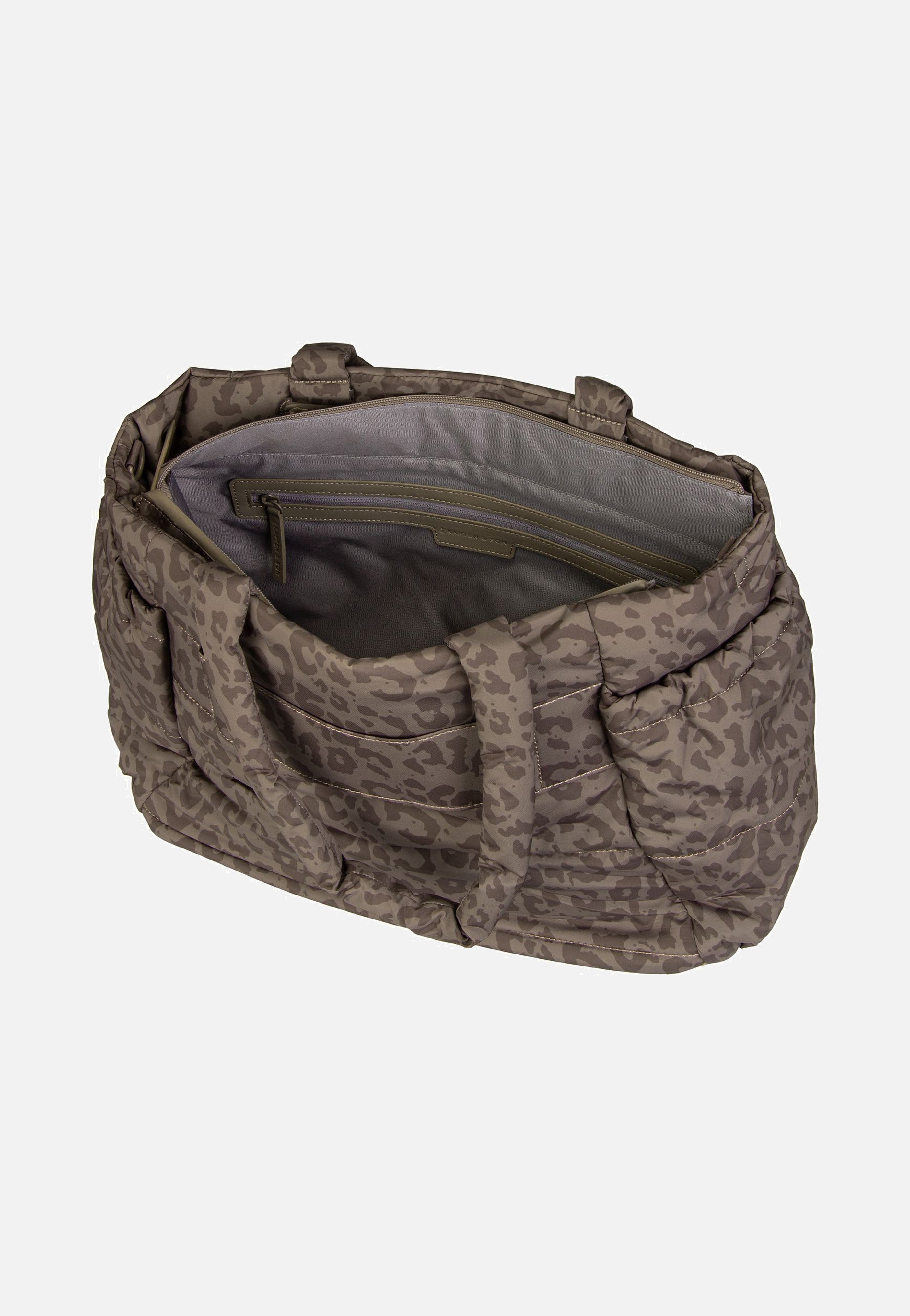 Kapten & Son - Hellvi Cloud Large Leo Leo Dark Brown - Shopper | Women-Image