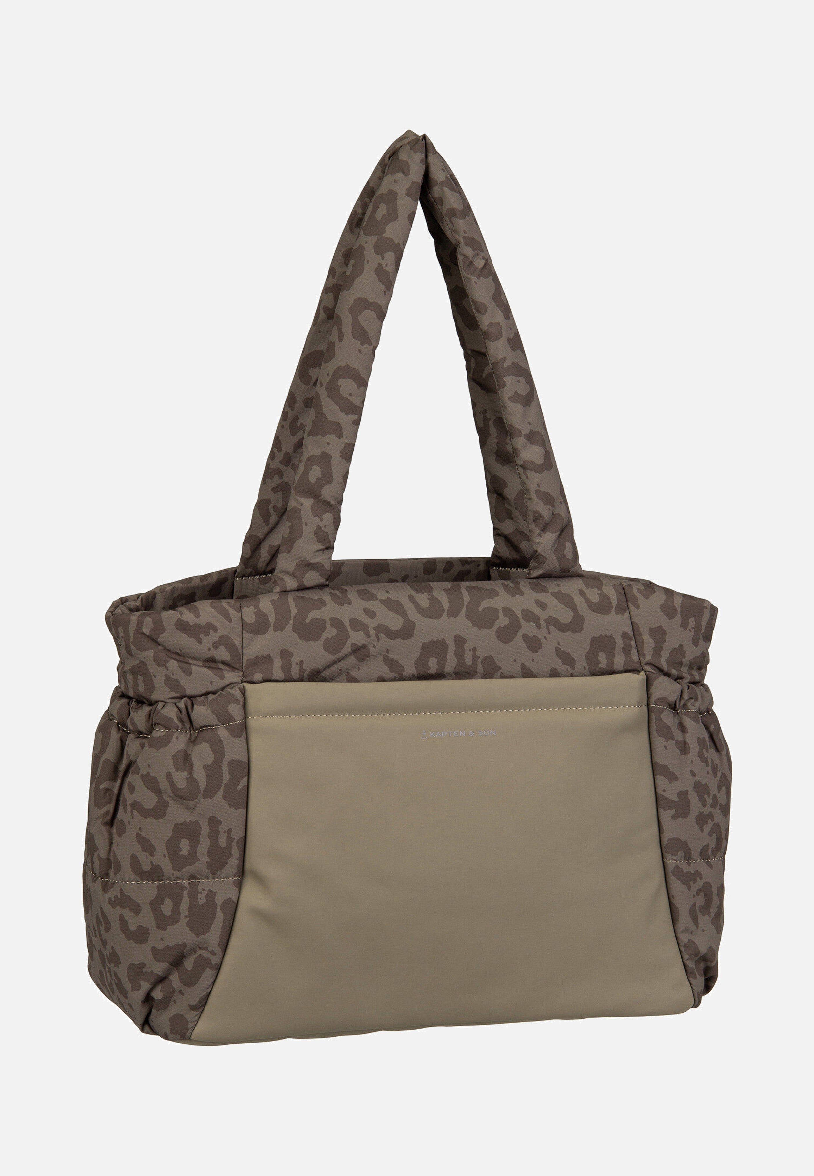 Kapten & Son Hellvi Cloud Medium Leo Leo Dark Brown Shopper  
