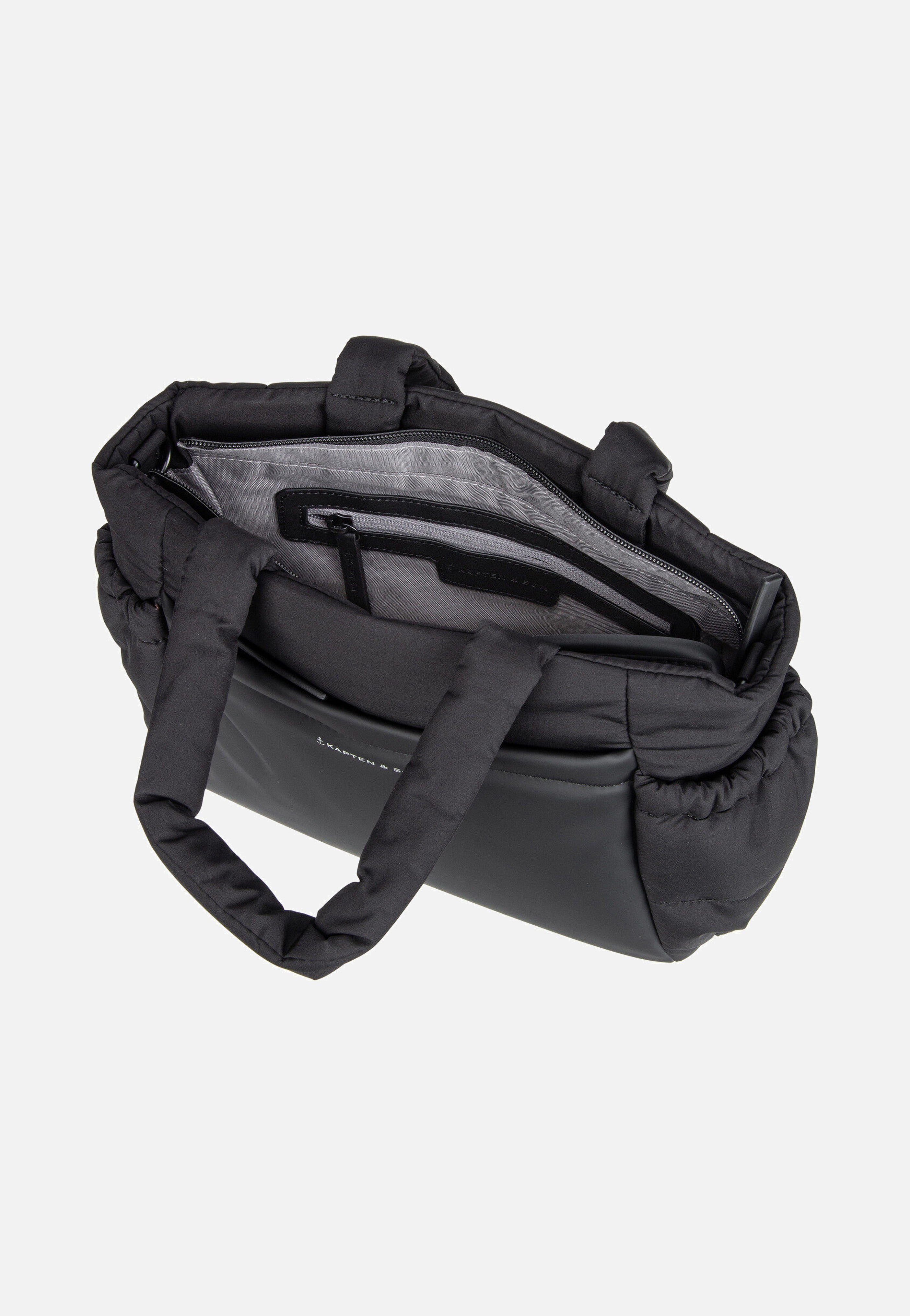 Kapten & Son - Hellvi Cloud Small All Black - Shopper | Neutral-Image