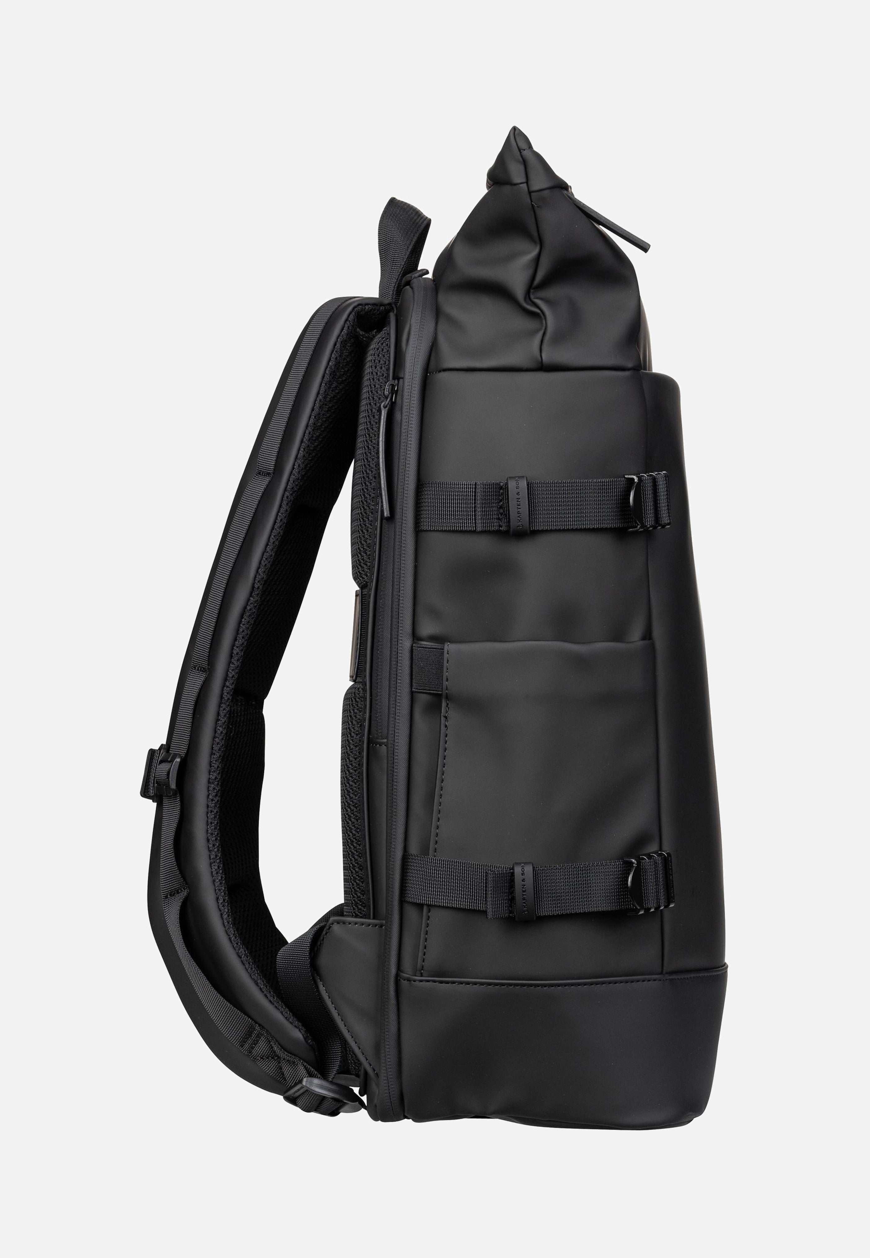 Kapten & Son - Helsinki Pro All Black - Backpack | Neutral-Image