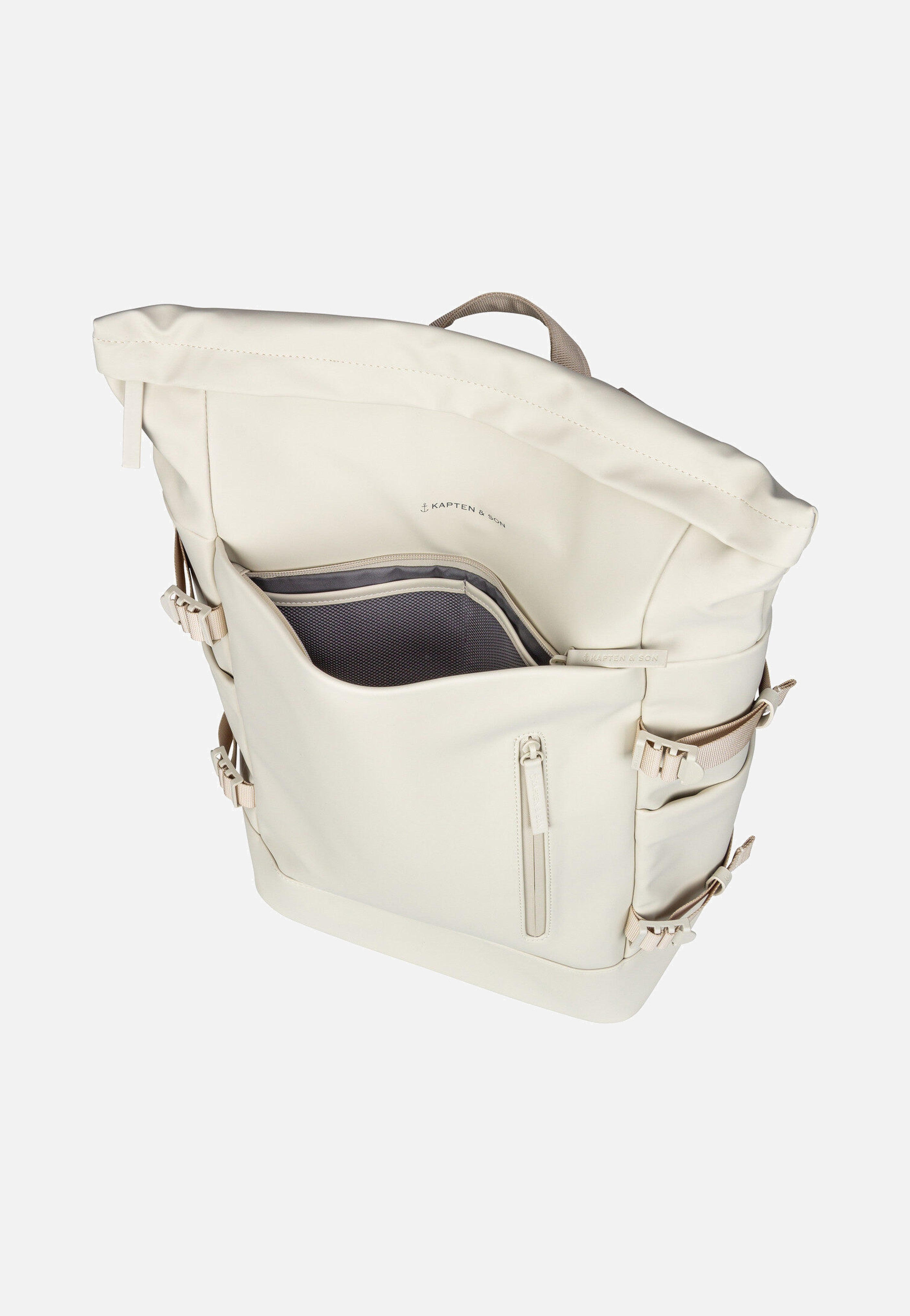 Kapten & Son - Helsinki Pro Sandstone - Backpack | Neutral-Image