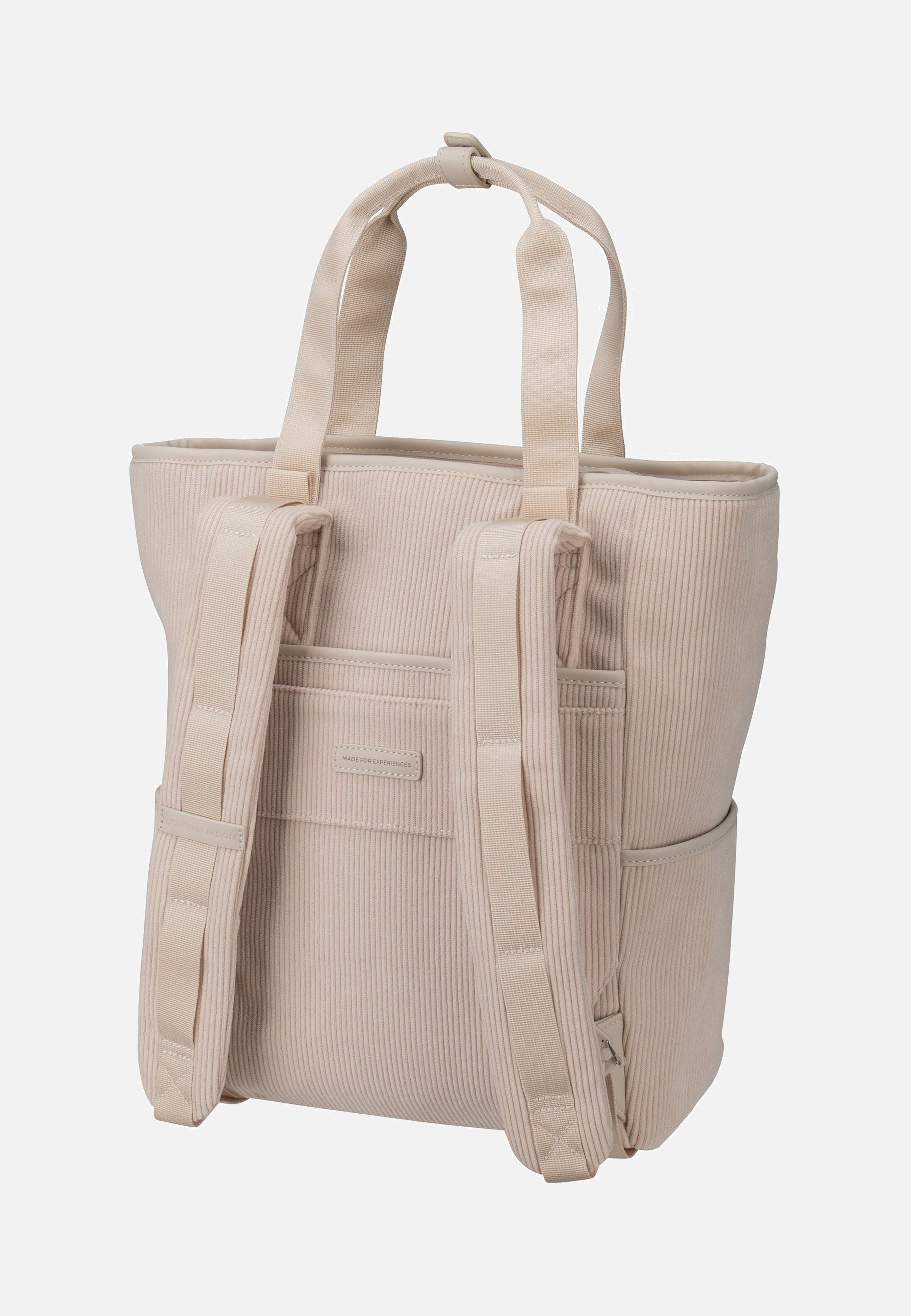 Kapten & Son - Lindby Cord Sandstone - Backpack | Neutral-Image