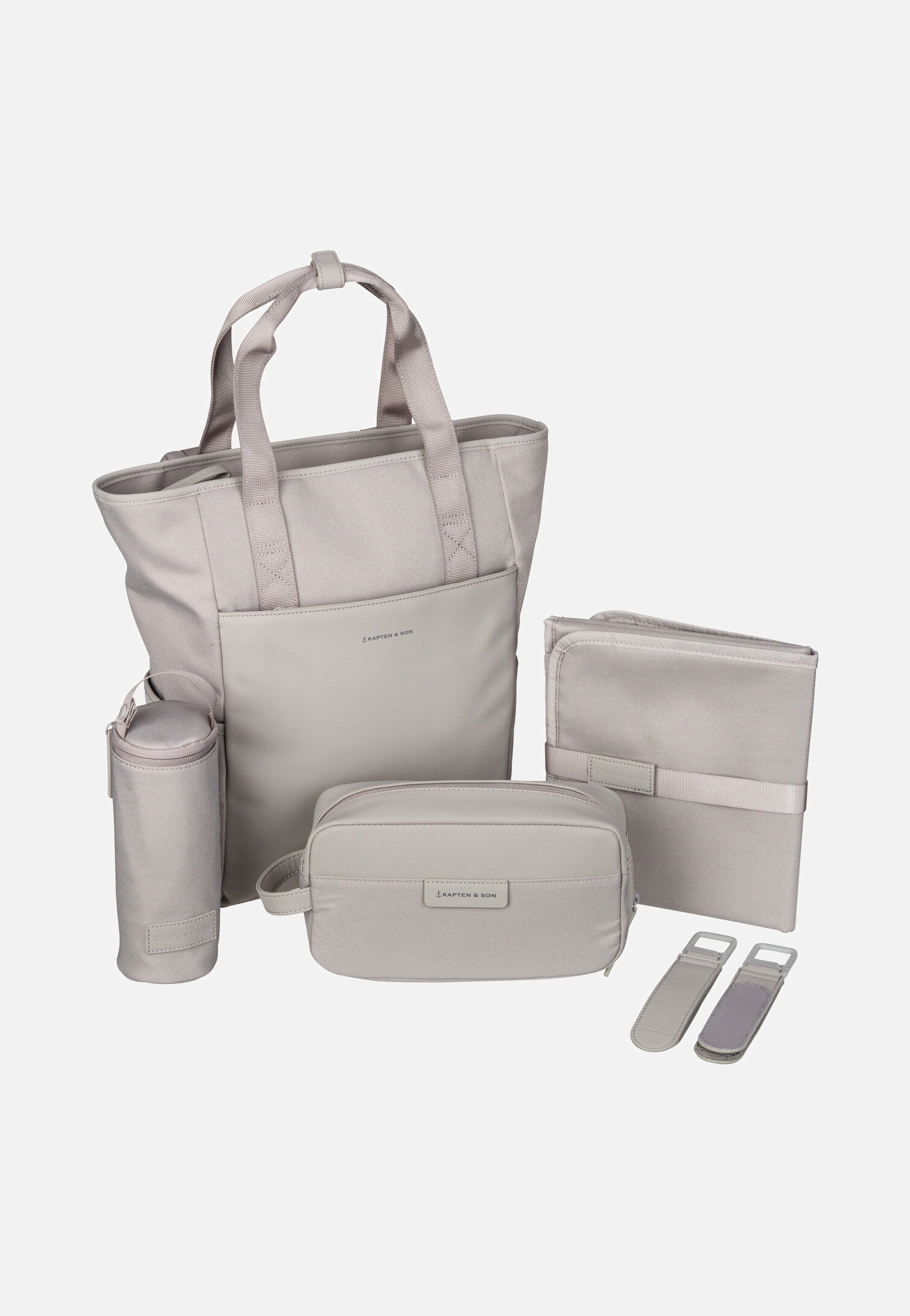 Kapten & Son - Lindby Diaper BP Greige - Backpack | Neutral-Image