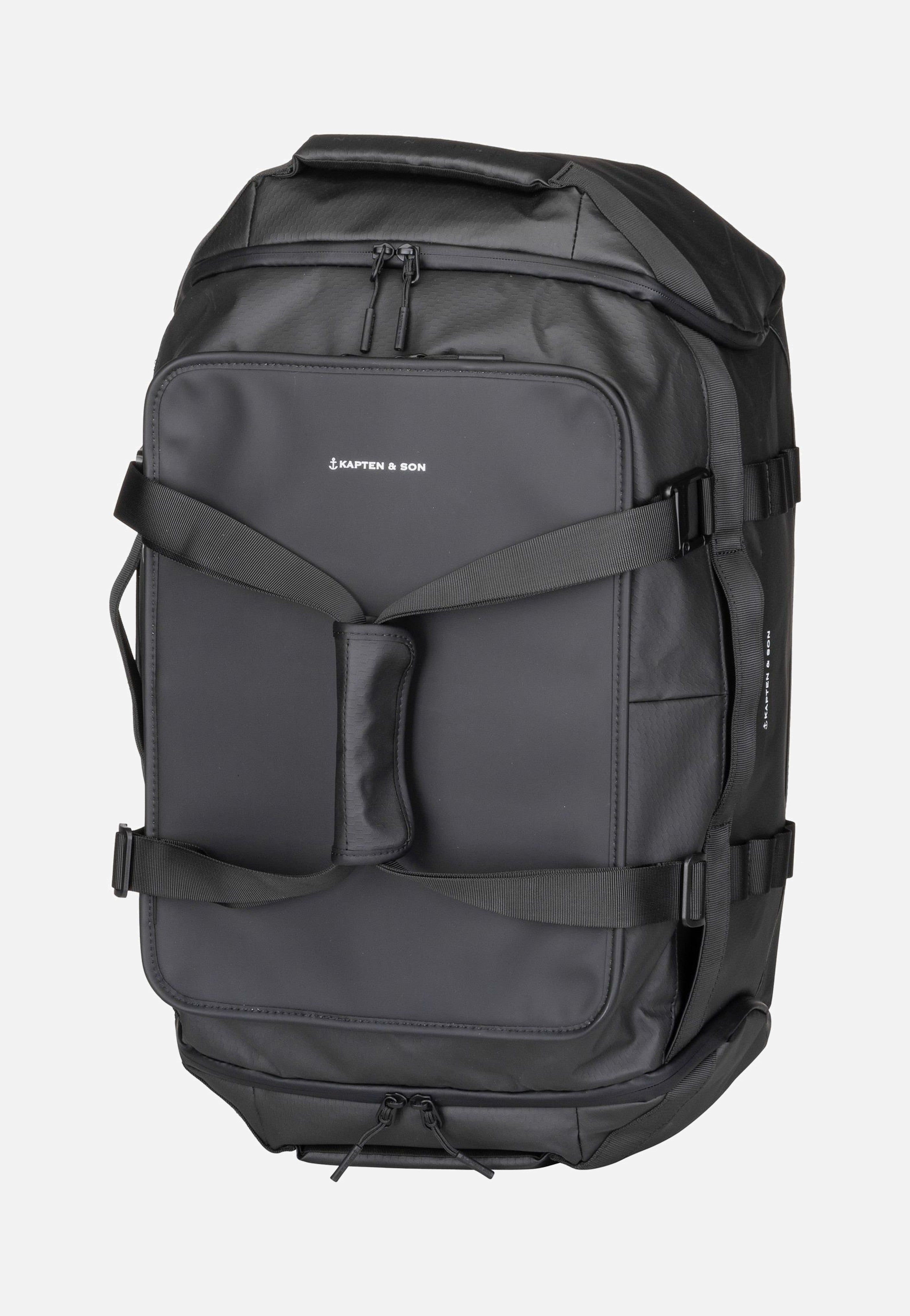 Kapten & Son Lisbon DBP All Black Rucksack