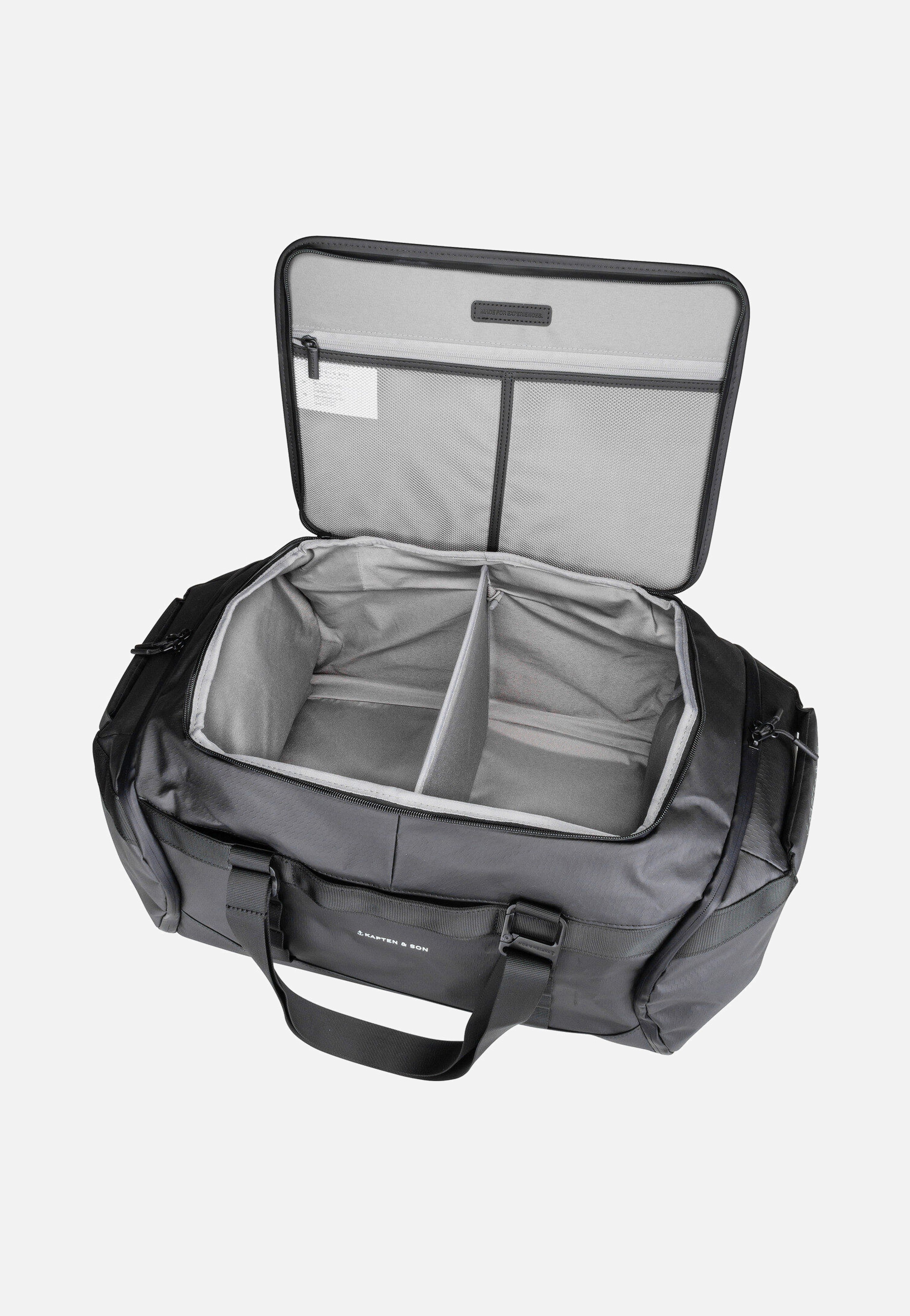Kapten & Son Lisbon DBP All Black Rucksack