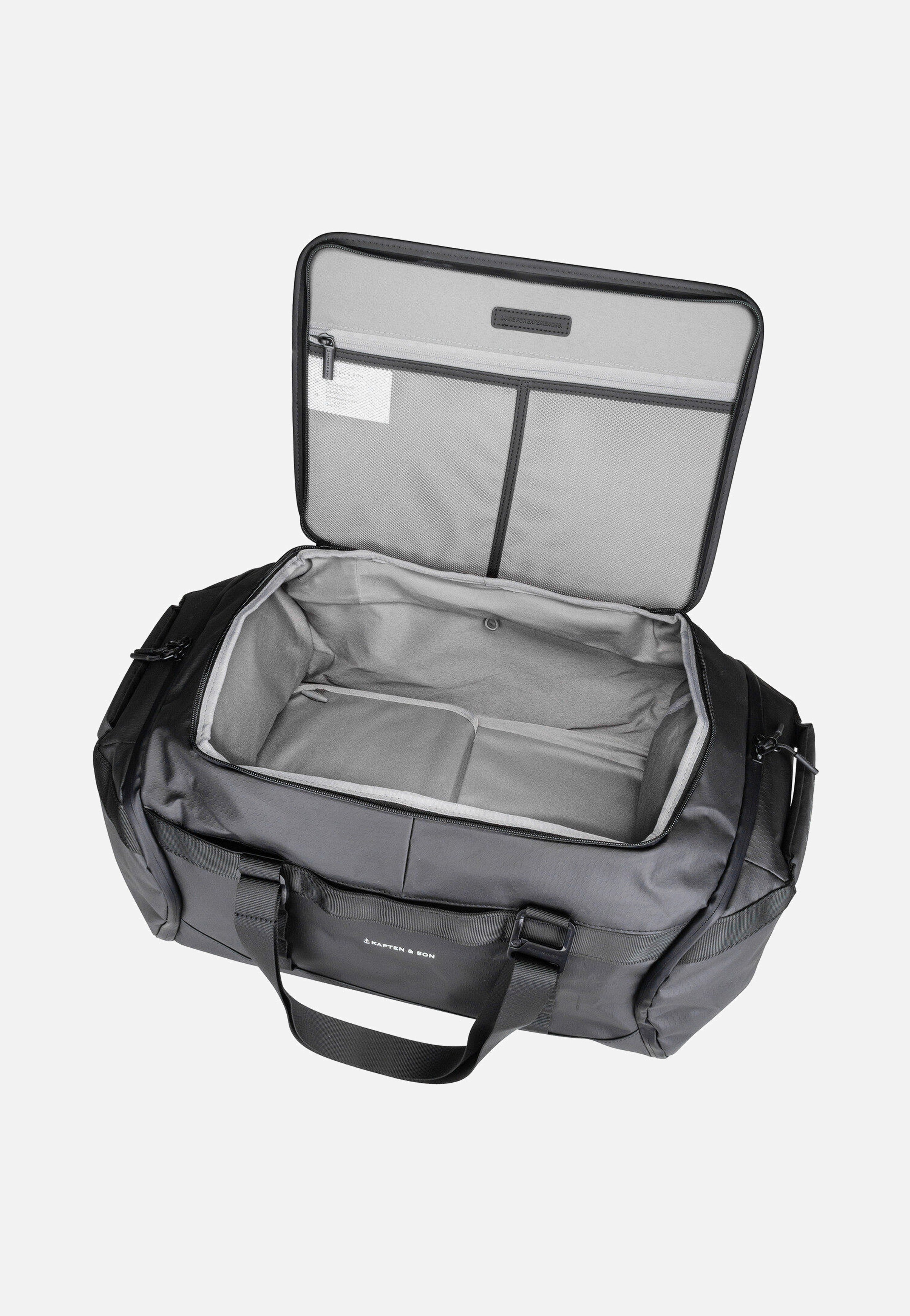 Kapten & Son Lisbon DBP All Black Rucksack