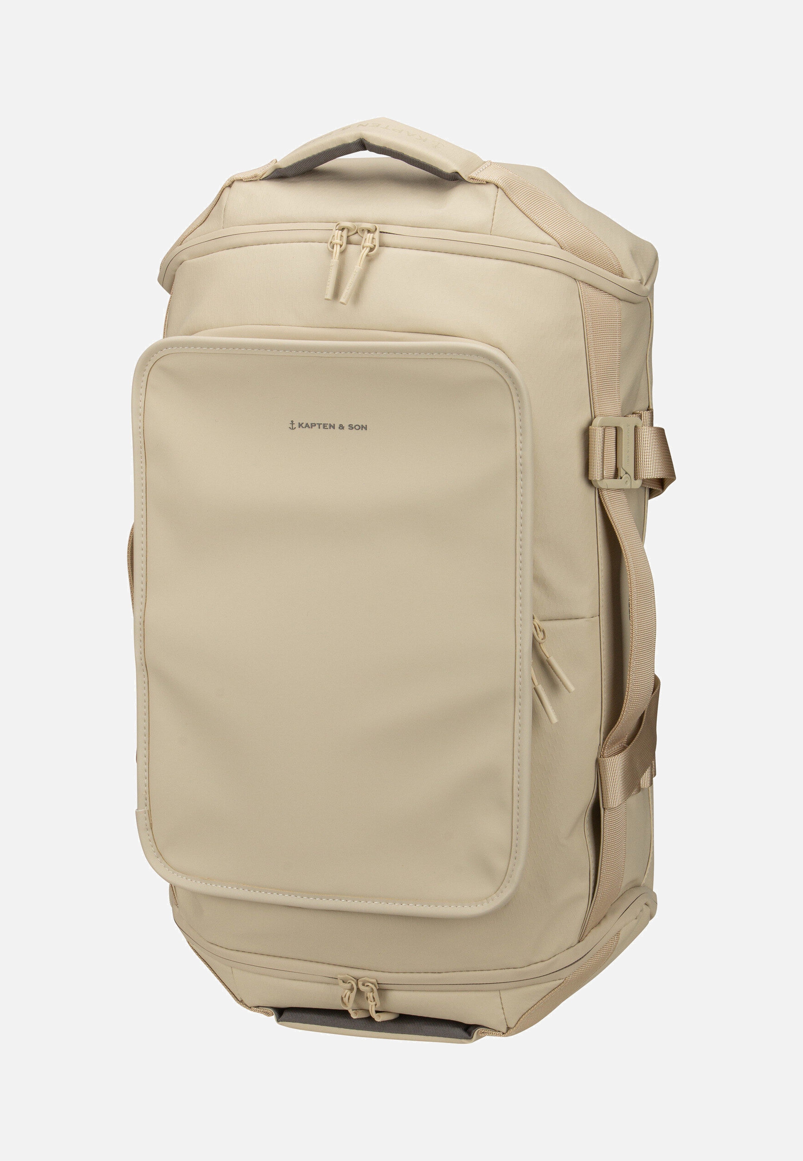 Kapten & Son - Lisbon Duffle Backpack S Sandstone - Backpack | Neutral-Image