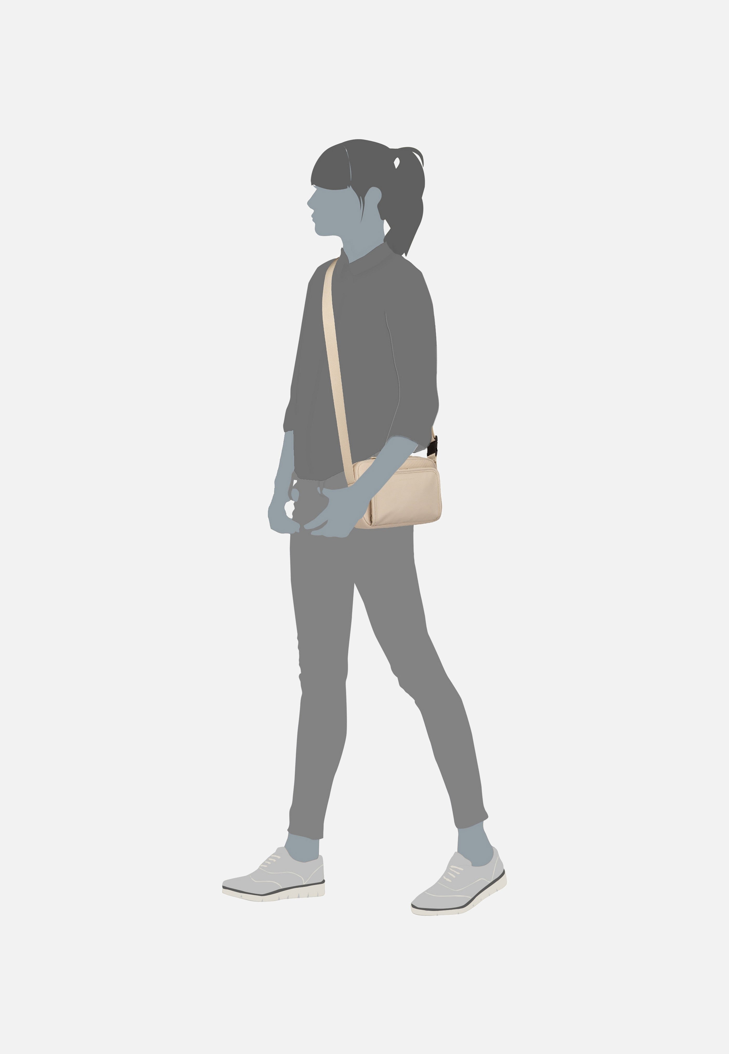 Kapten & Son - Lulea Sandstone - Shoulder Bag | Neutral-Image