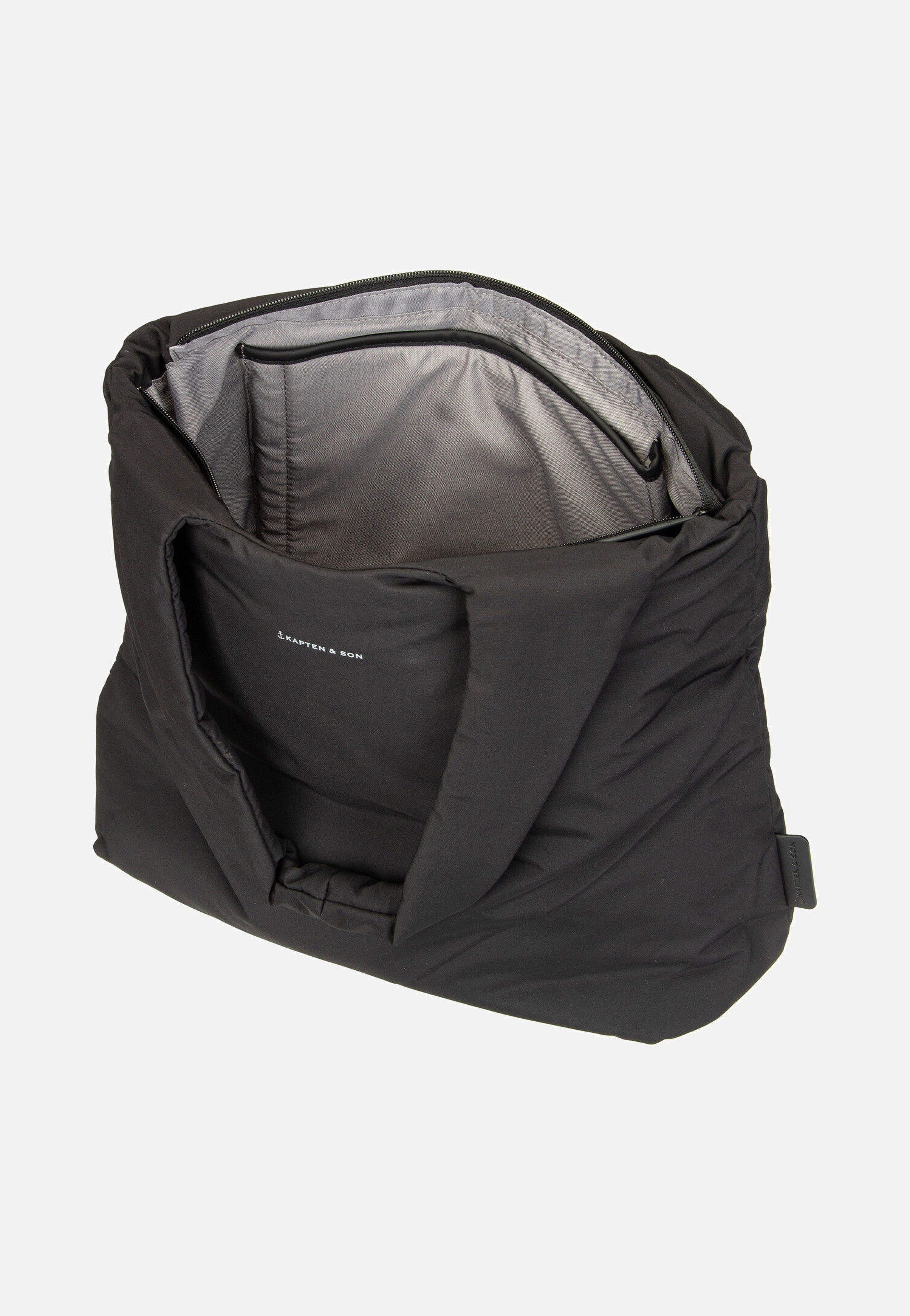 Kapten & Son - Skara Cloud All Black - Shopper | Neutral-Image