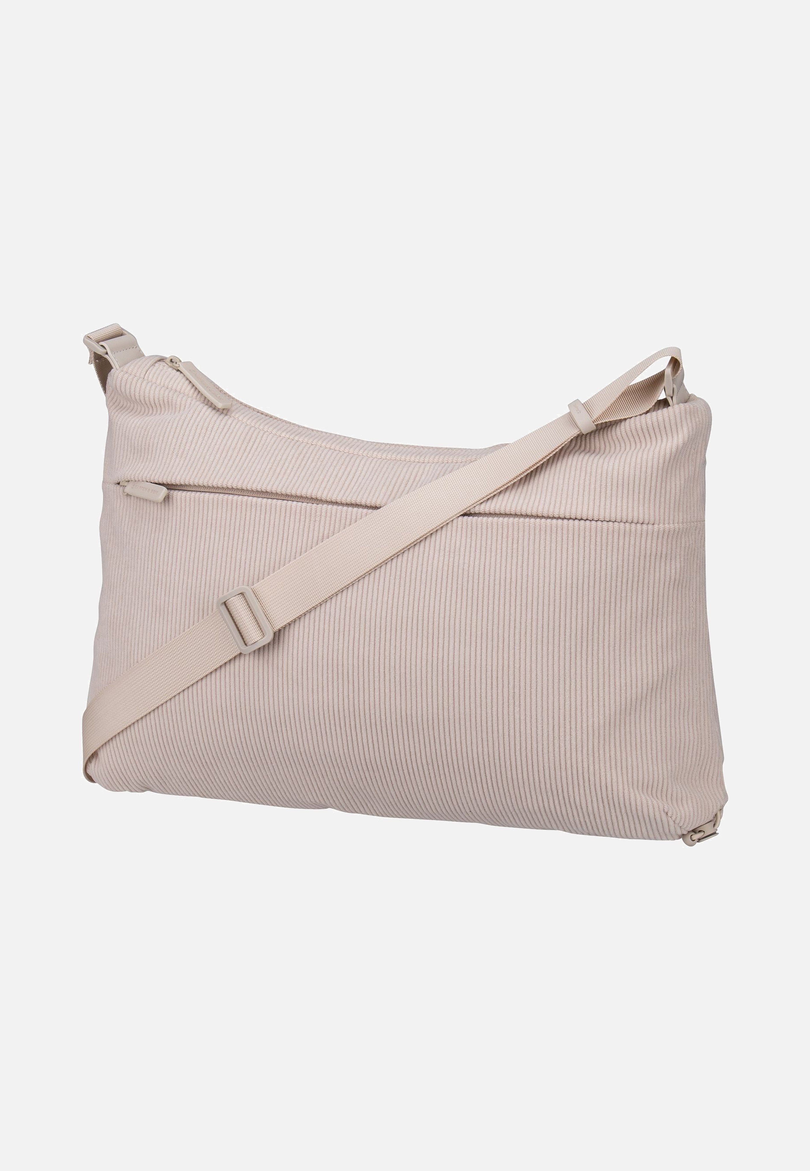 Kapten & Son - Skara Large Cord Sandstone - Crossbody Bag | Neutral-Image