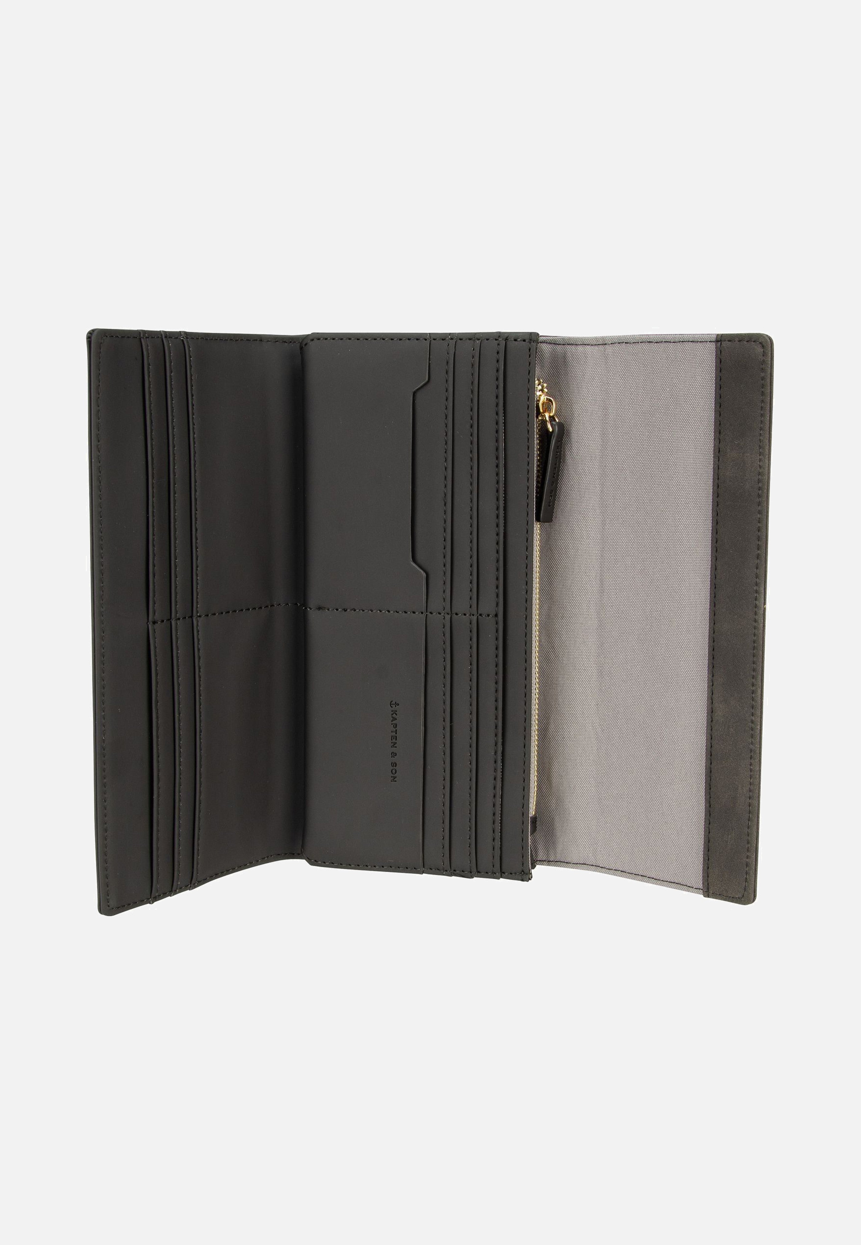 Kapten & Son - Triomphe All Black - Wallet | Women-Image