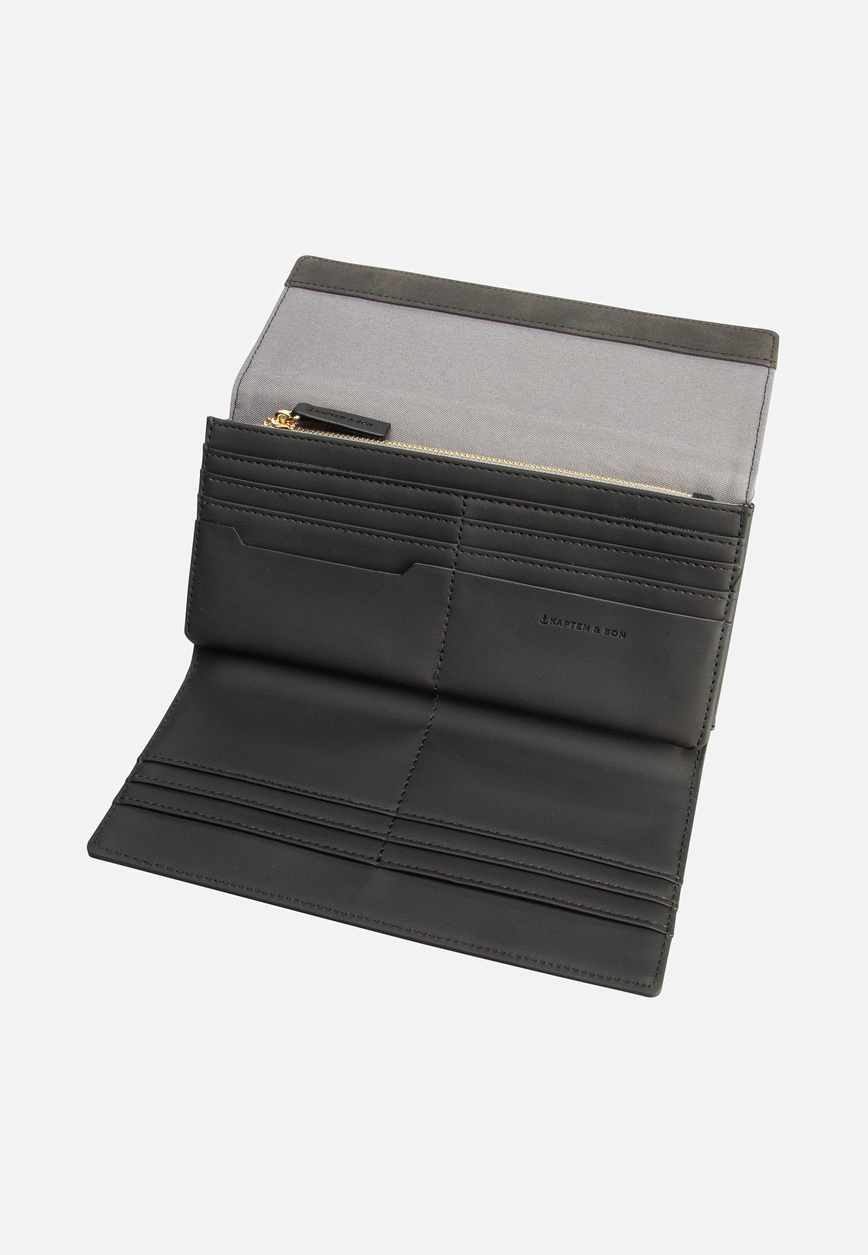 Kapten & Son - Triomphe All Black - Wallet | Women-Image