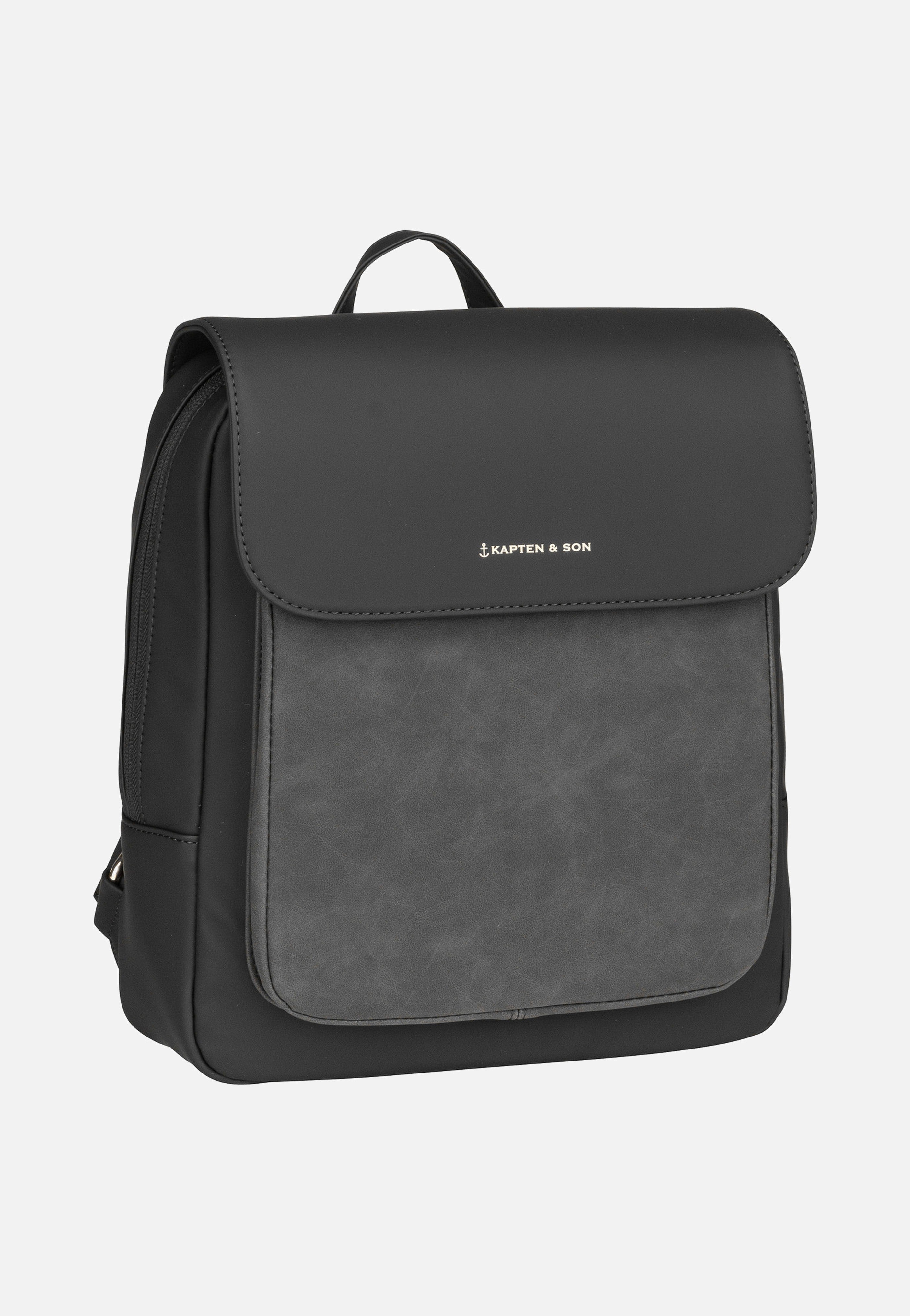 Kapten & Son - Tromso Small All Black - Backpack | Neutral-Image