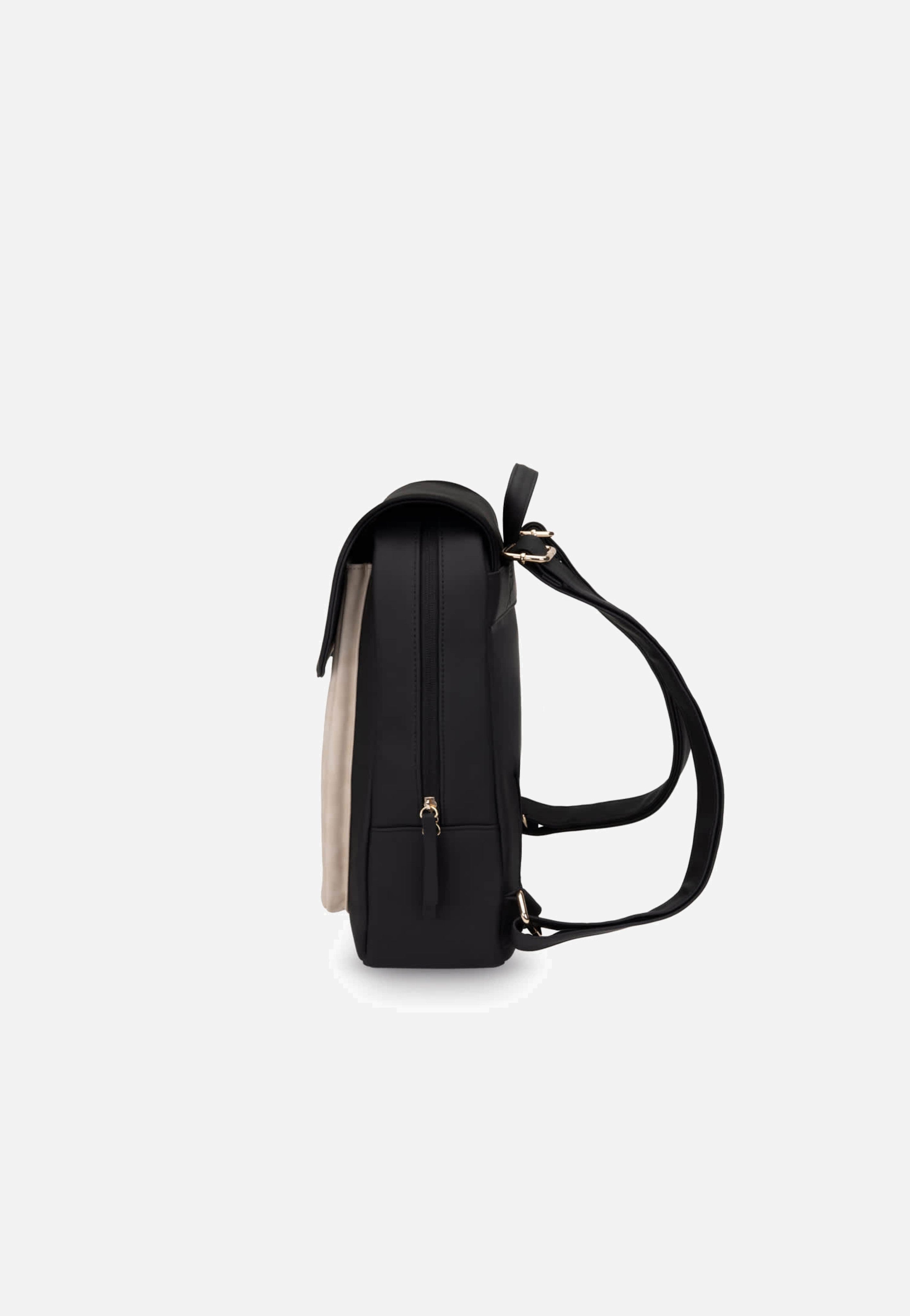 Kapten & Son Tromso Small Cream Black Rucksack