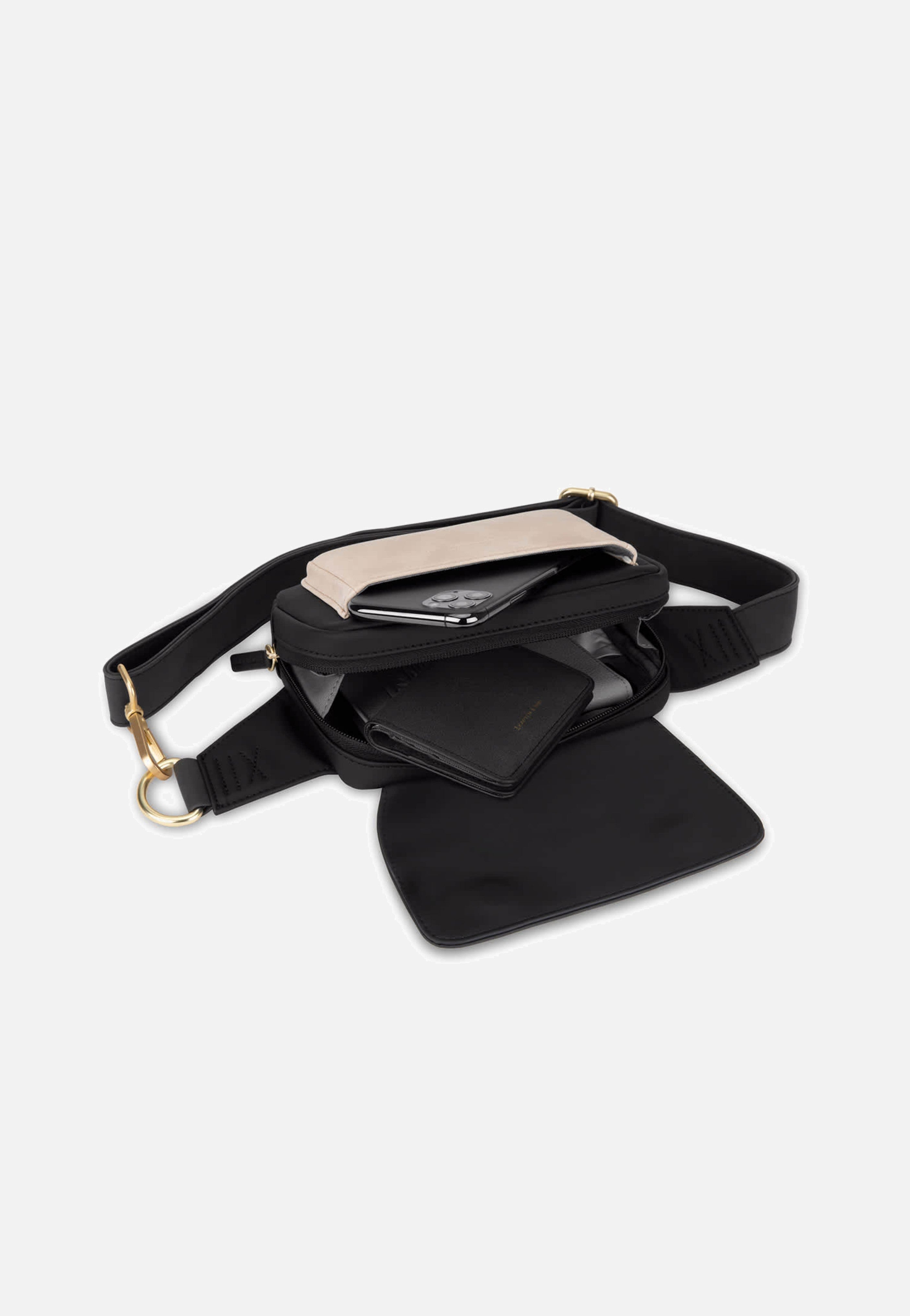 Kapten & Son - Visby Cream Black - Fanny Pack | Women-Image