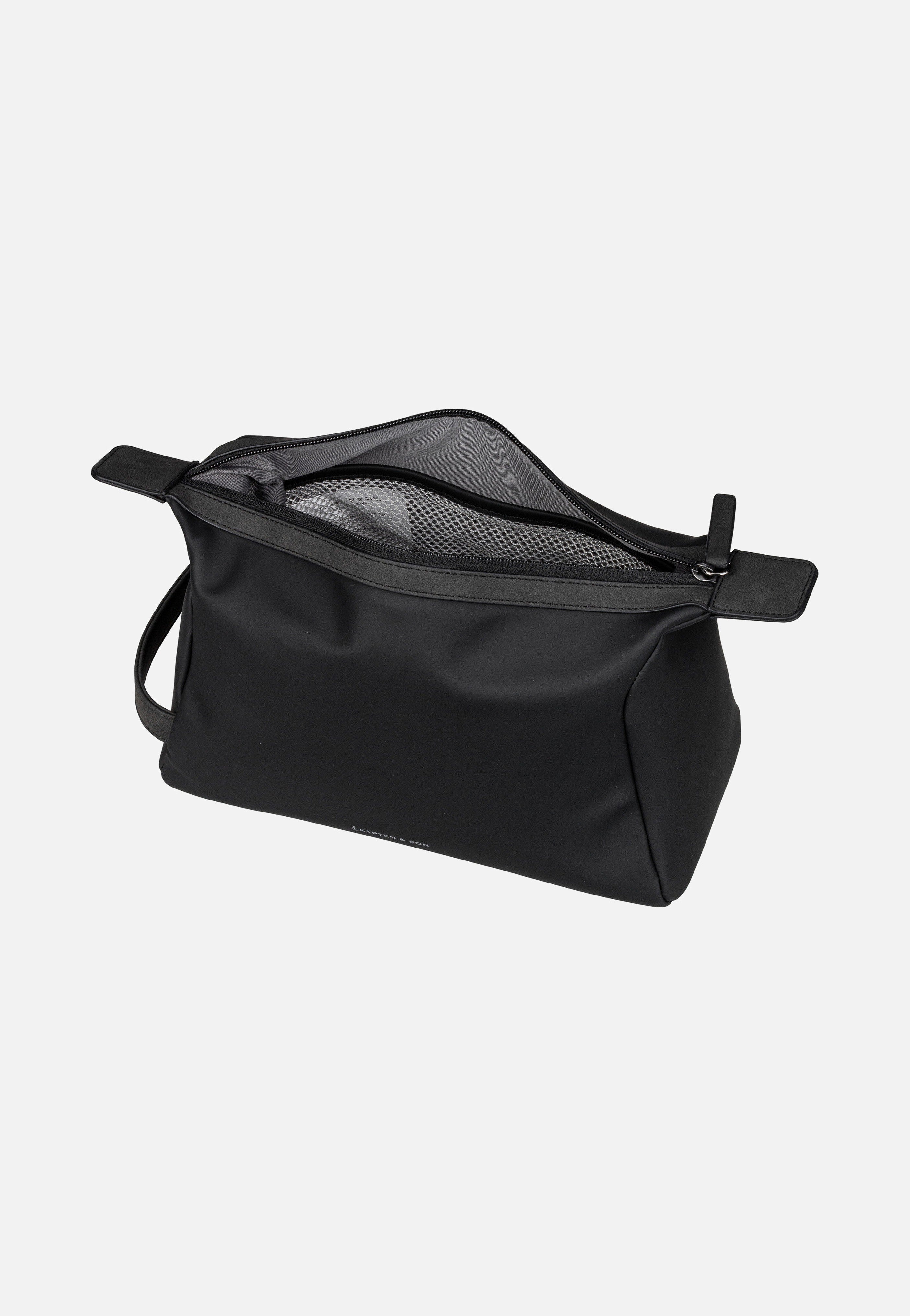 Kapten & Son - Windsor Large All Black - Toiletry Bag | Neutral-Image