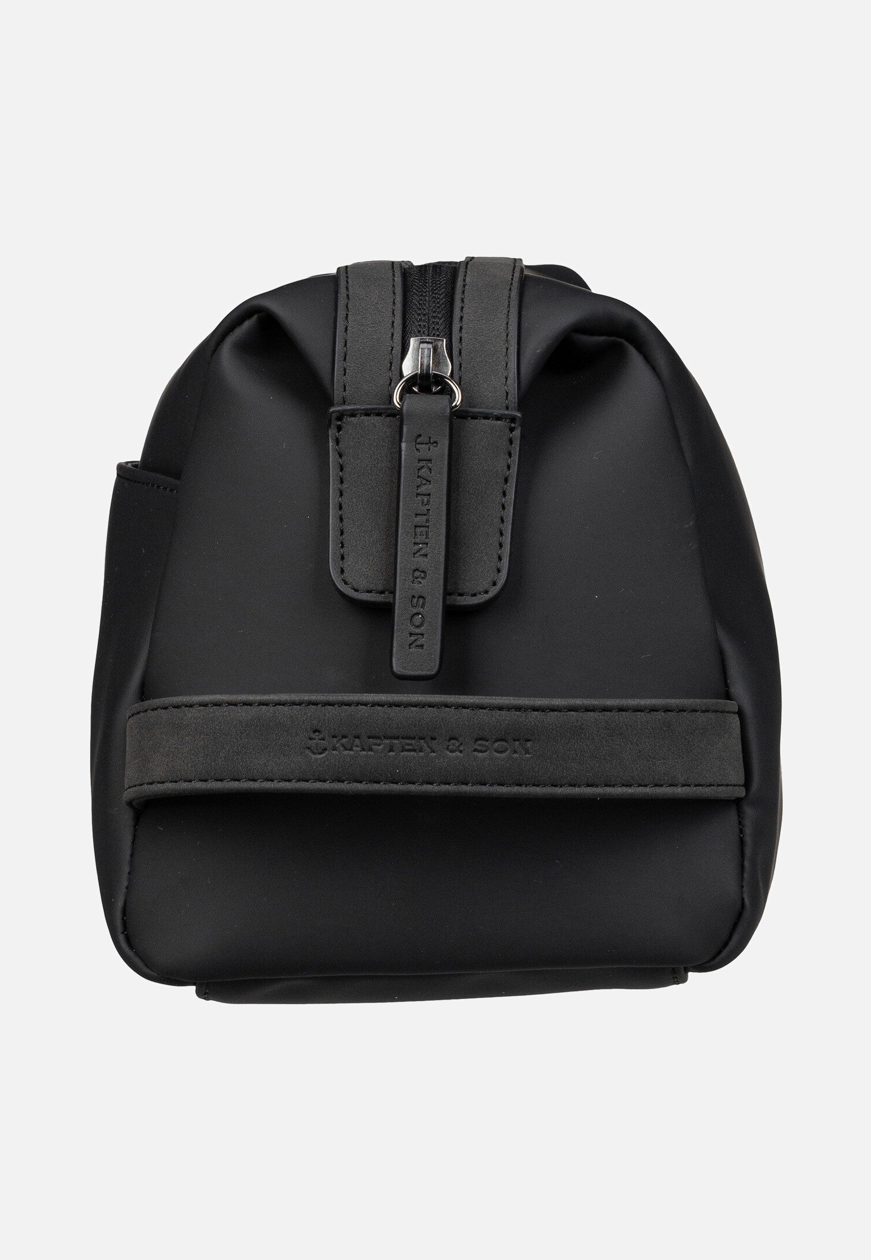 Kapten & Son - Windsor Large All Black - Toiletry Bag | Neutral-Image