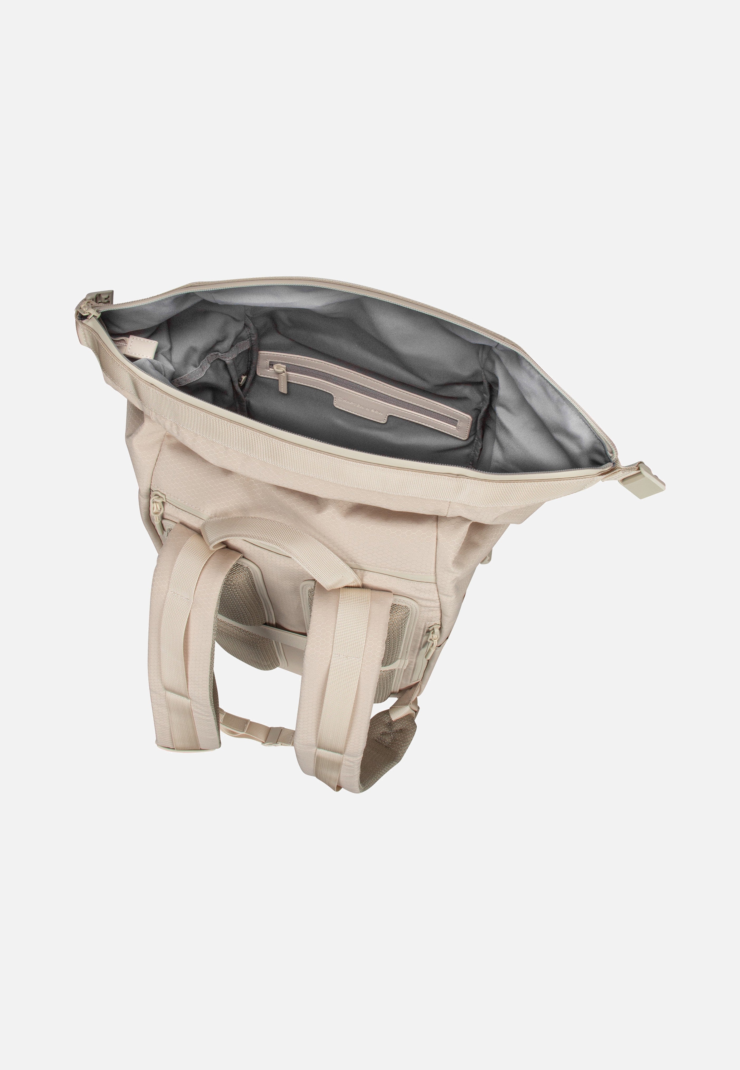 Kapten & Son - Yoho Sandstone - Rolltop Backpack | Neutral-Image