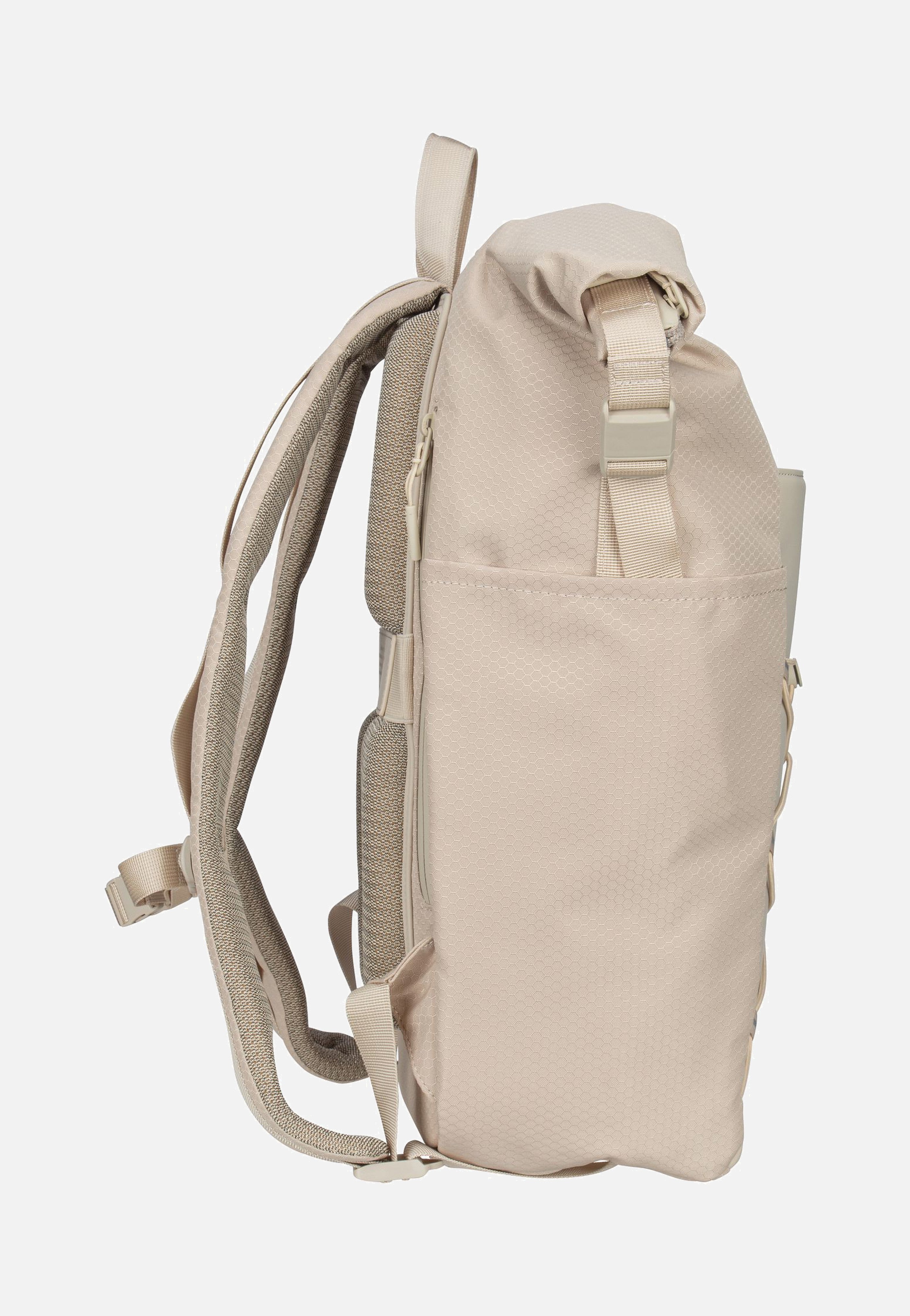 Kapten & Son - Yoho Sandstone - Rolltop Backpack | Neutral-Image