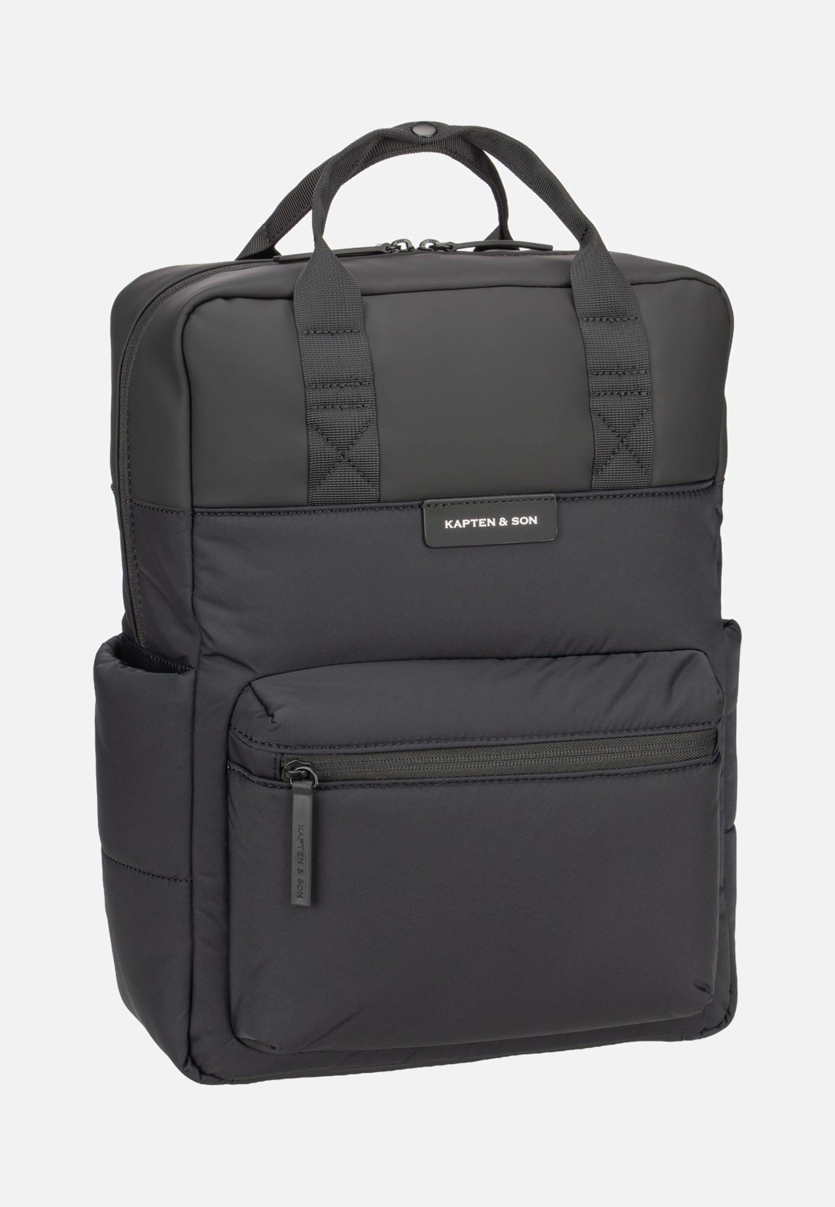 Kapten & Son Bergen Cloud All Black Rucksack