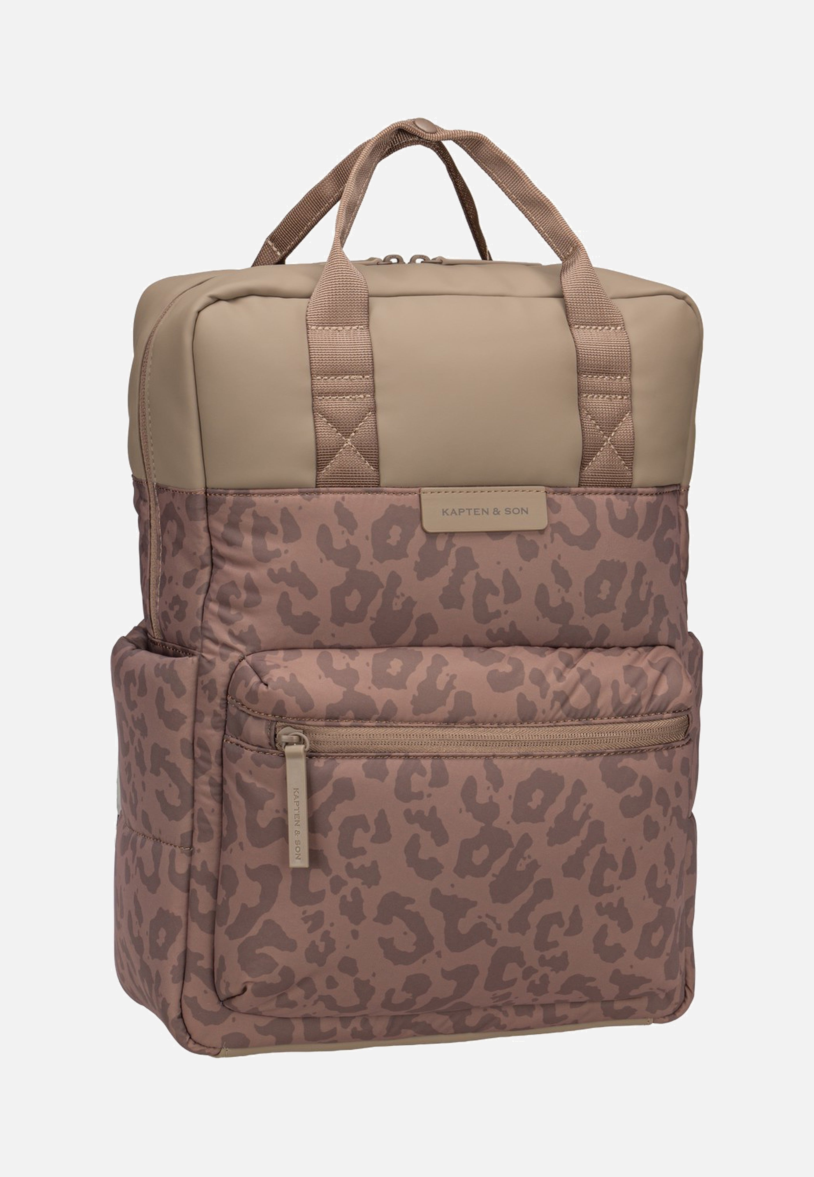 Kapten & Son Bergen Cloud Leo Dark Brown Rucksack
