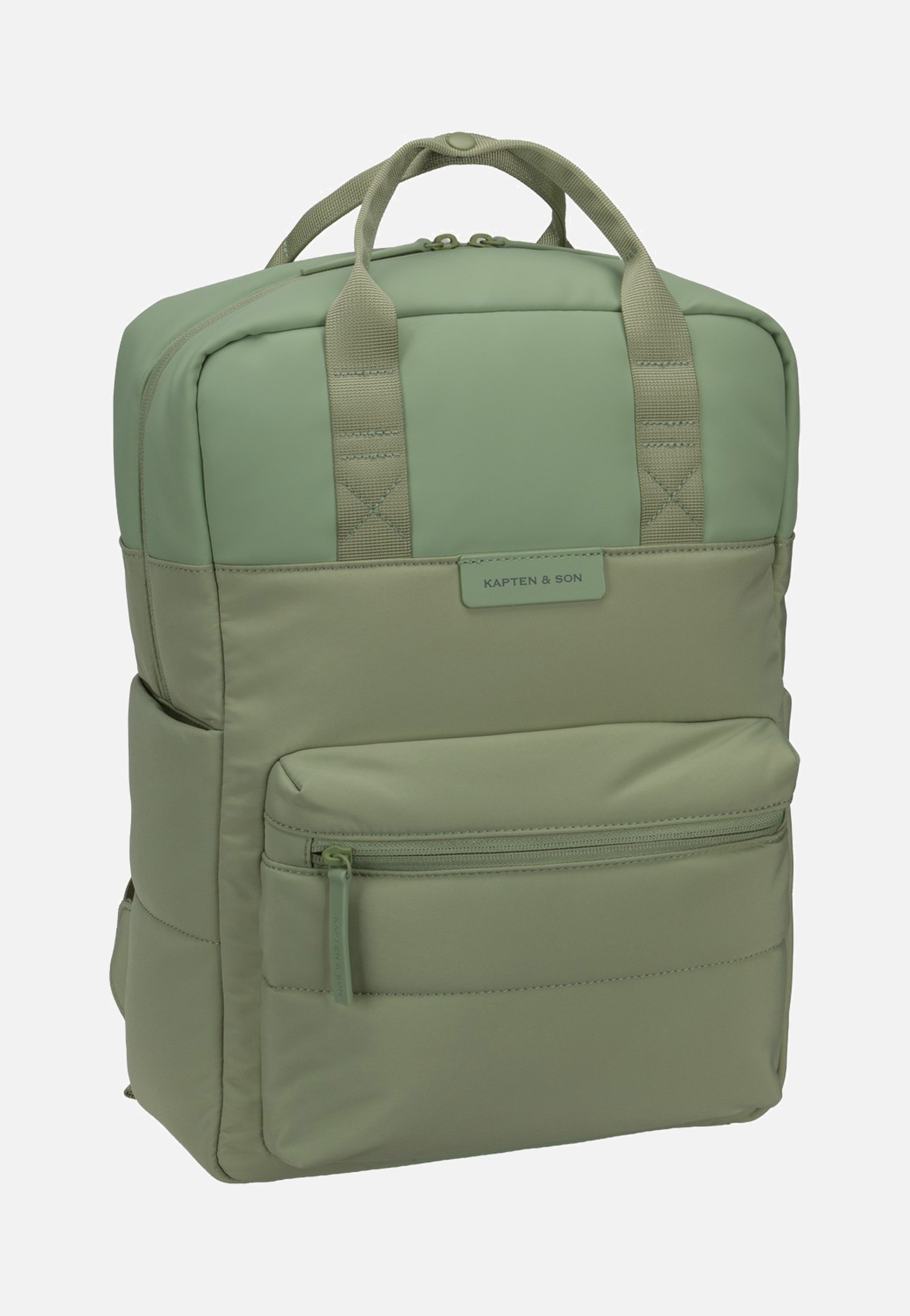 Kapten & Son - Bergen Cloud Soft Green - Backpack | Neutral-Image