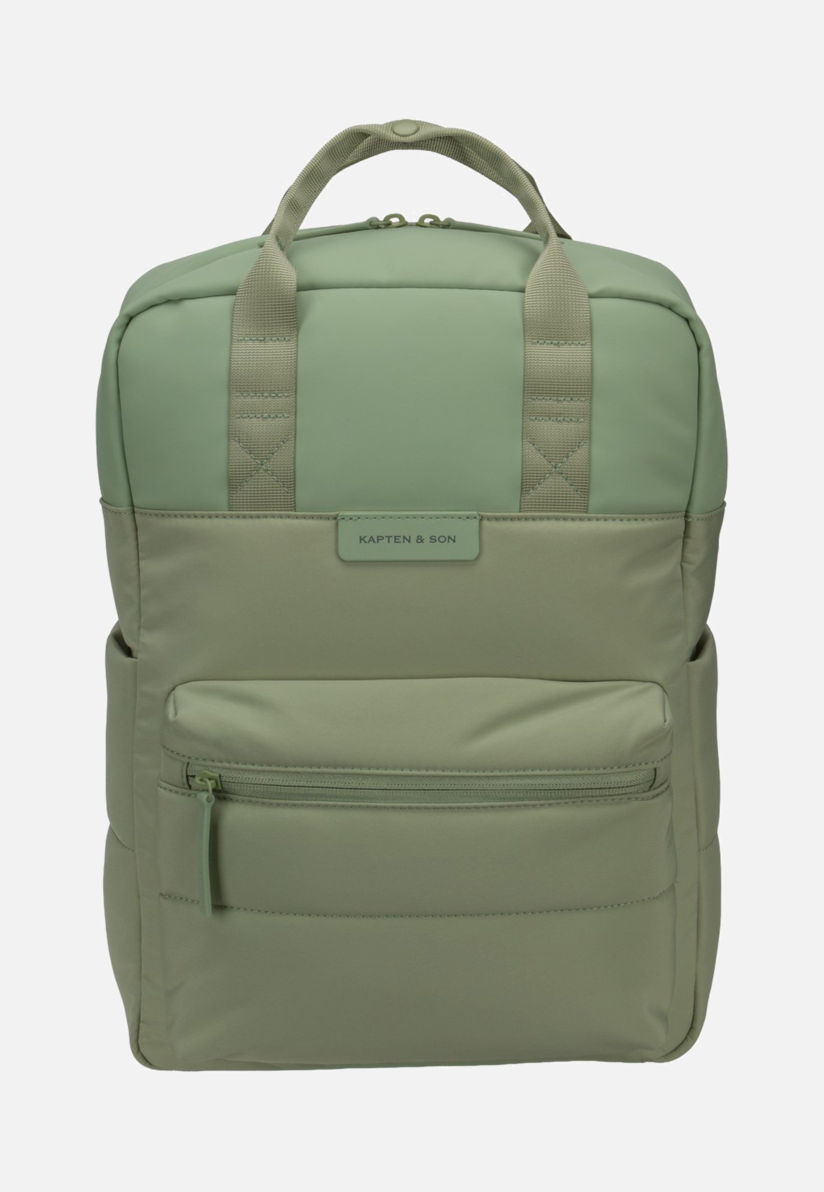Kapten & Son - Bergen Cloud Soft Green - Backpack | Neutral-Image
