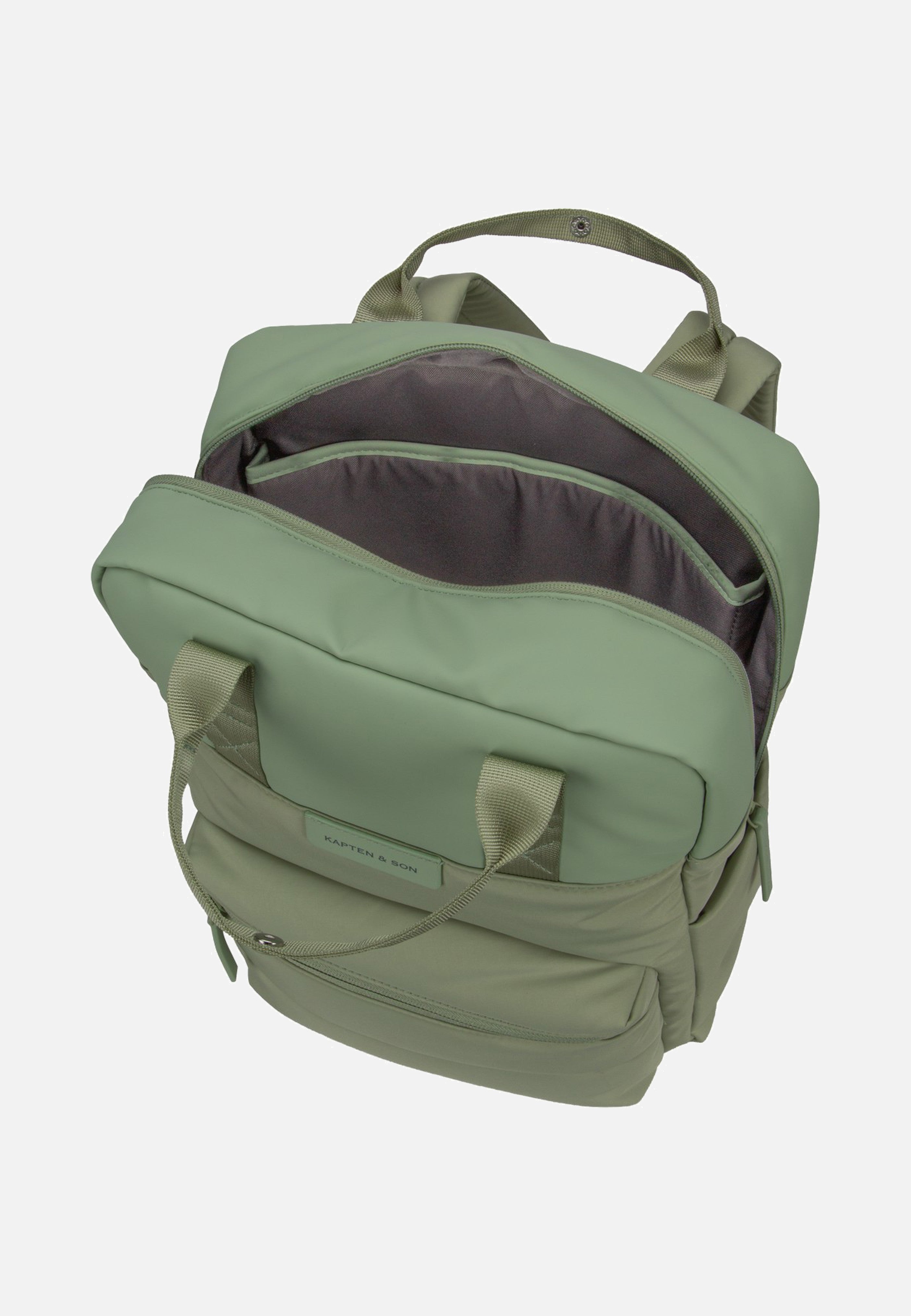 Kapten & Son - Bergen Cloud Soft Green - Backpack | Neutral-Image