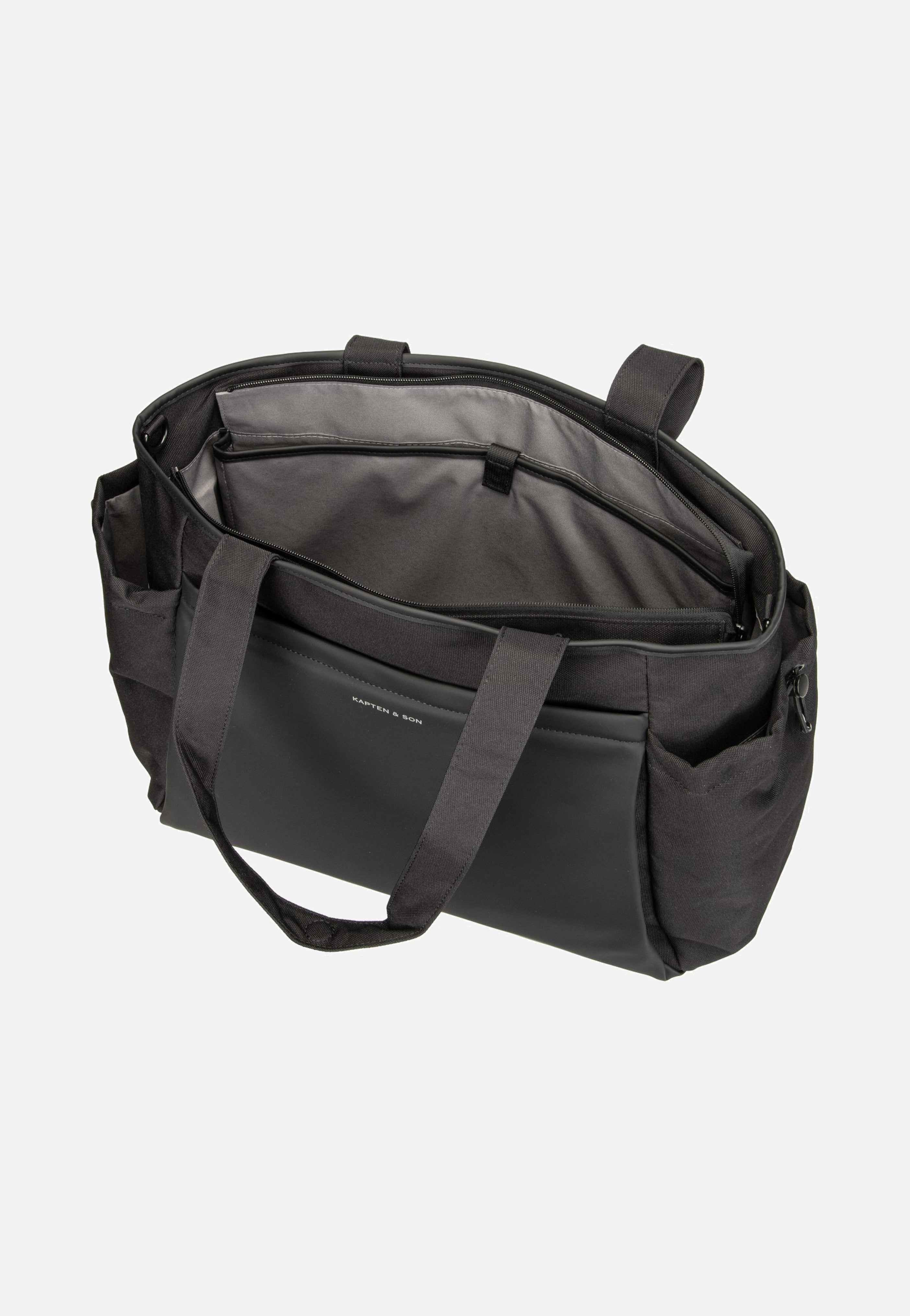 Kapten & Son Hellvi Pro Large All Black Schultertasche