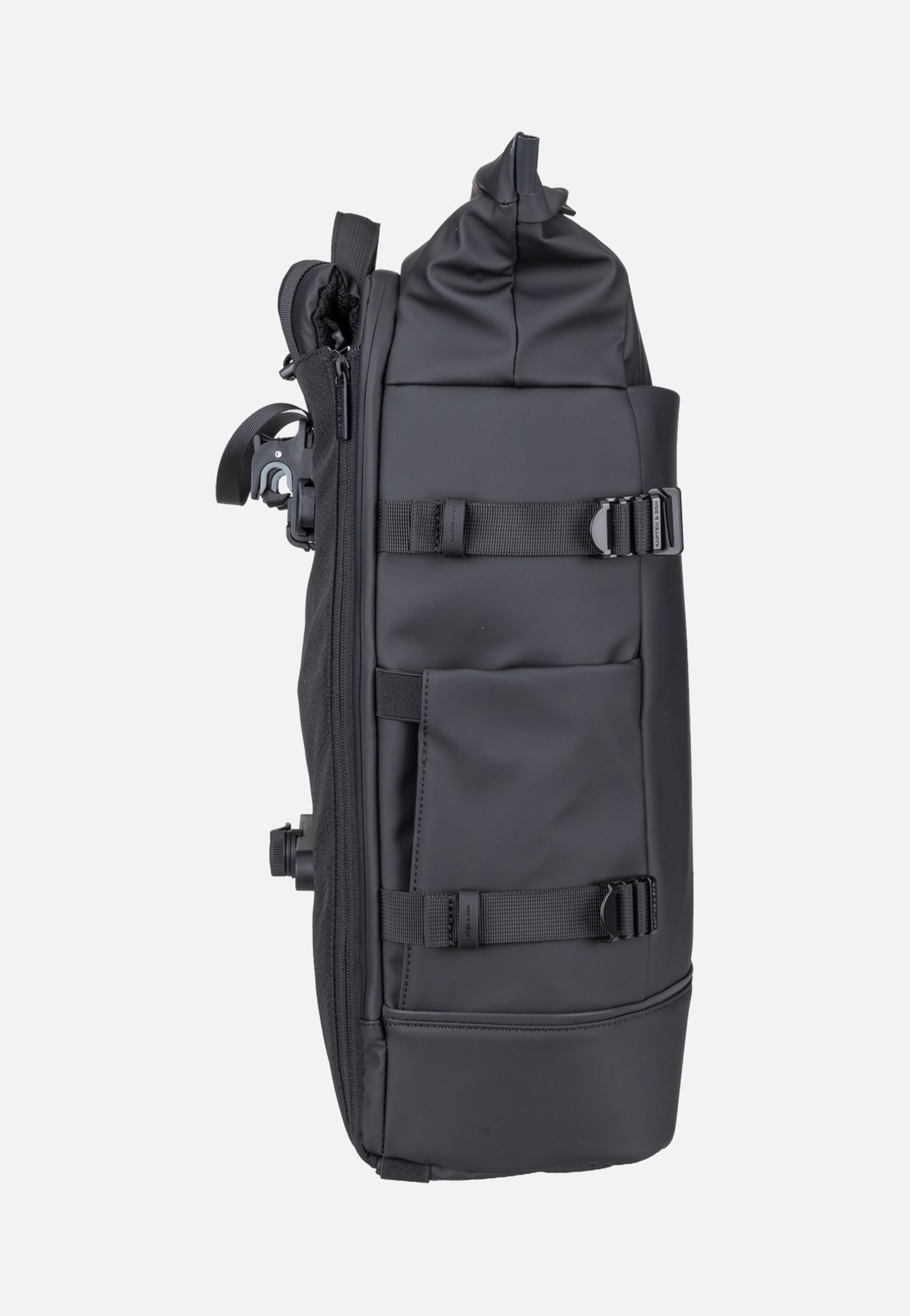 Kapten & Son Helsinki Pro Bike Backpack All Black 2in1 Bike Bag Rucksack