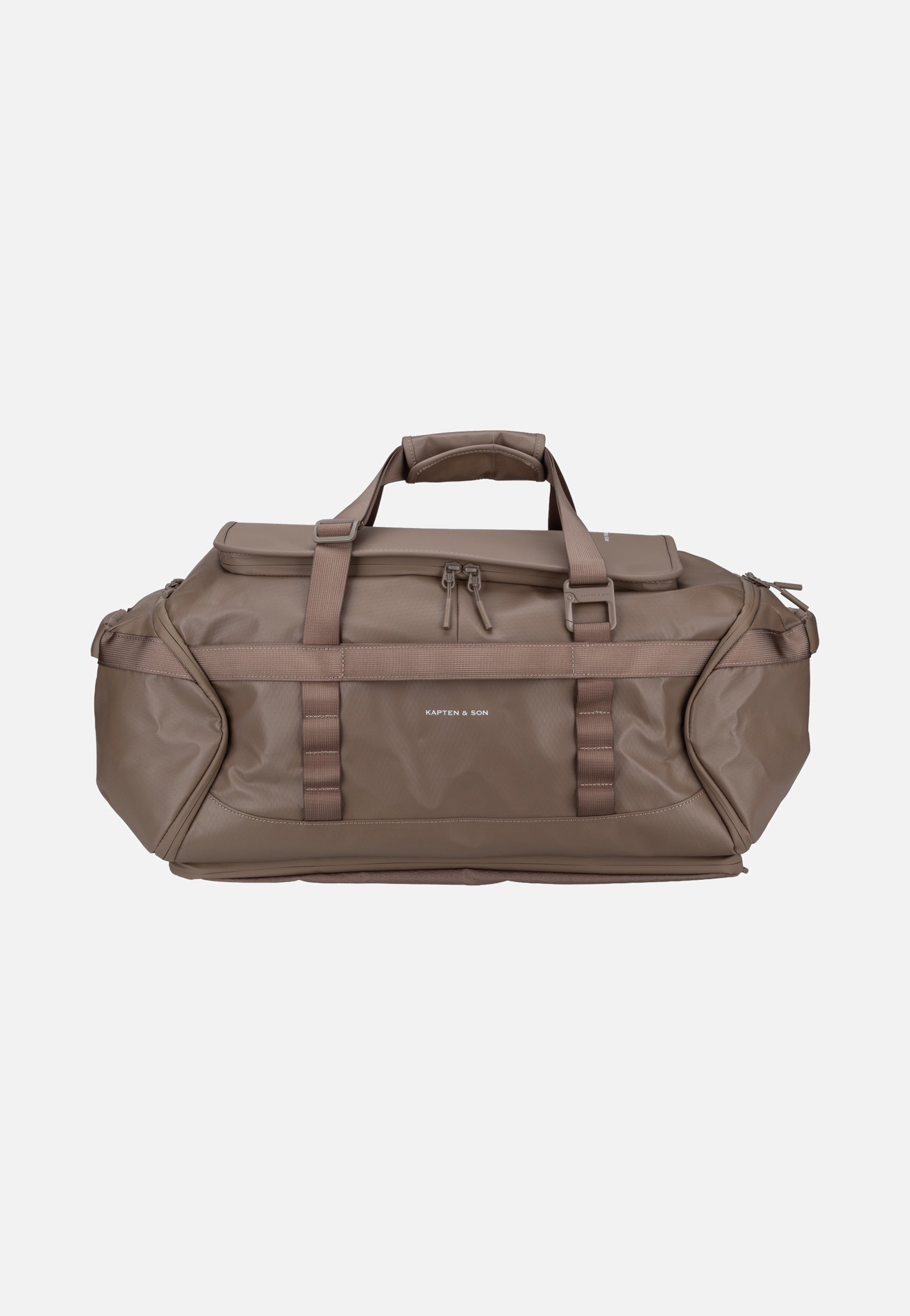 Kapten & Son Lisbon Duffle Backpack Large Walnut Travel Backpack