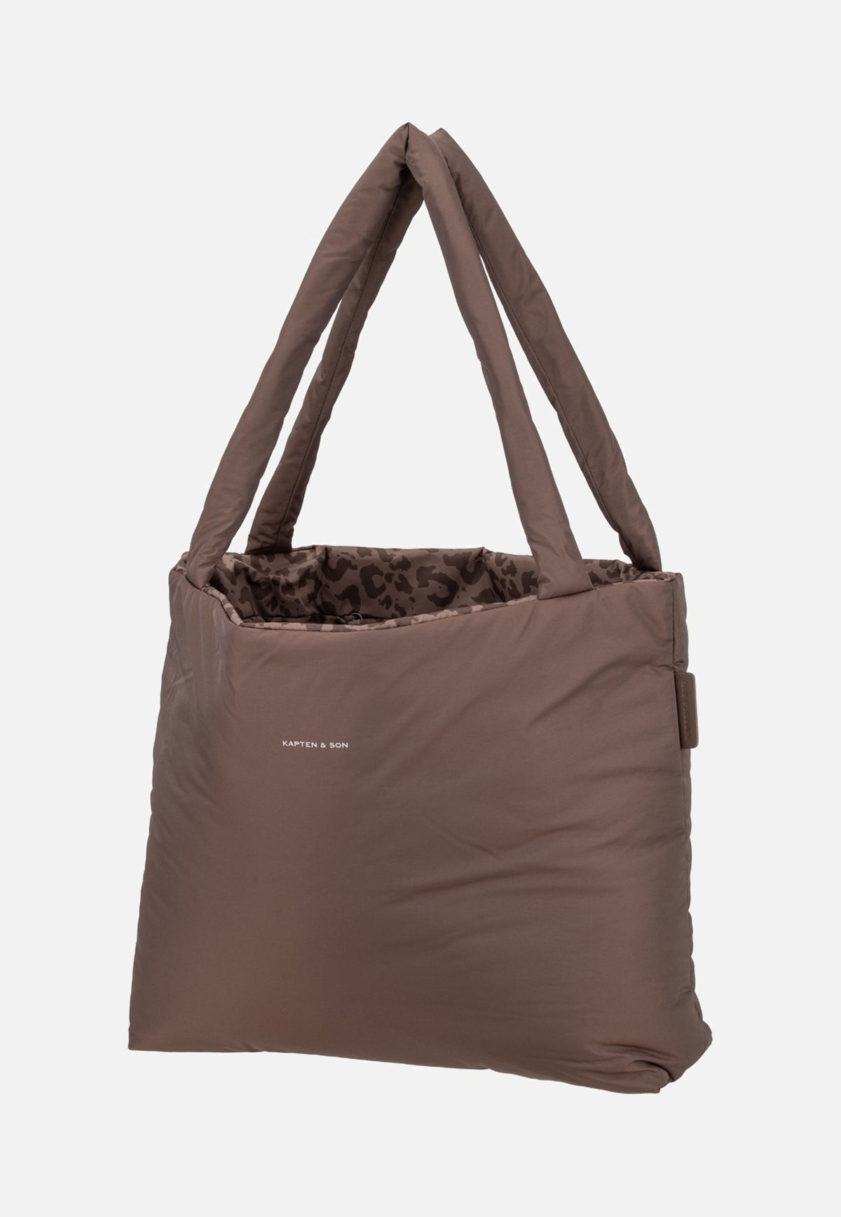 Kapten & Son Norva 2in1 Shopper Dark Brown/Leo Shopper