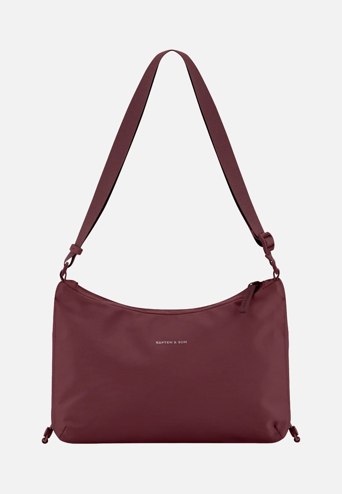 Kapten & Son Skara Small Burgundy Crossbody Bag