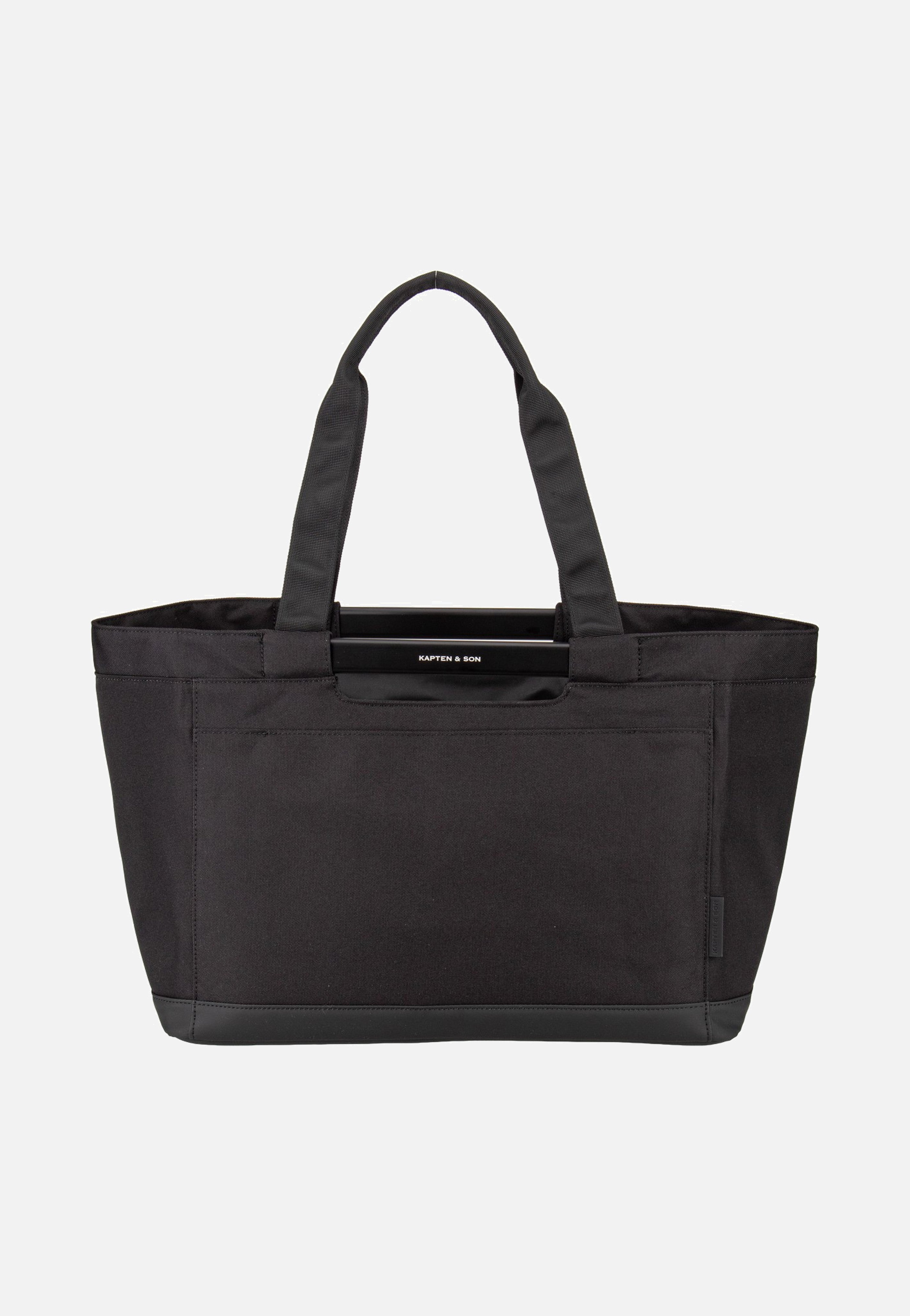Kapten & Son - Vaasa Shopping Basket All Black - Shopping Basket | Neutral-Image