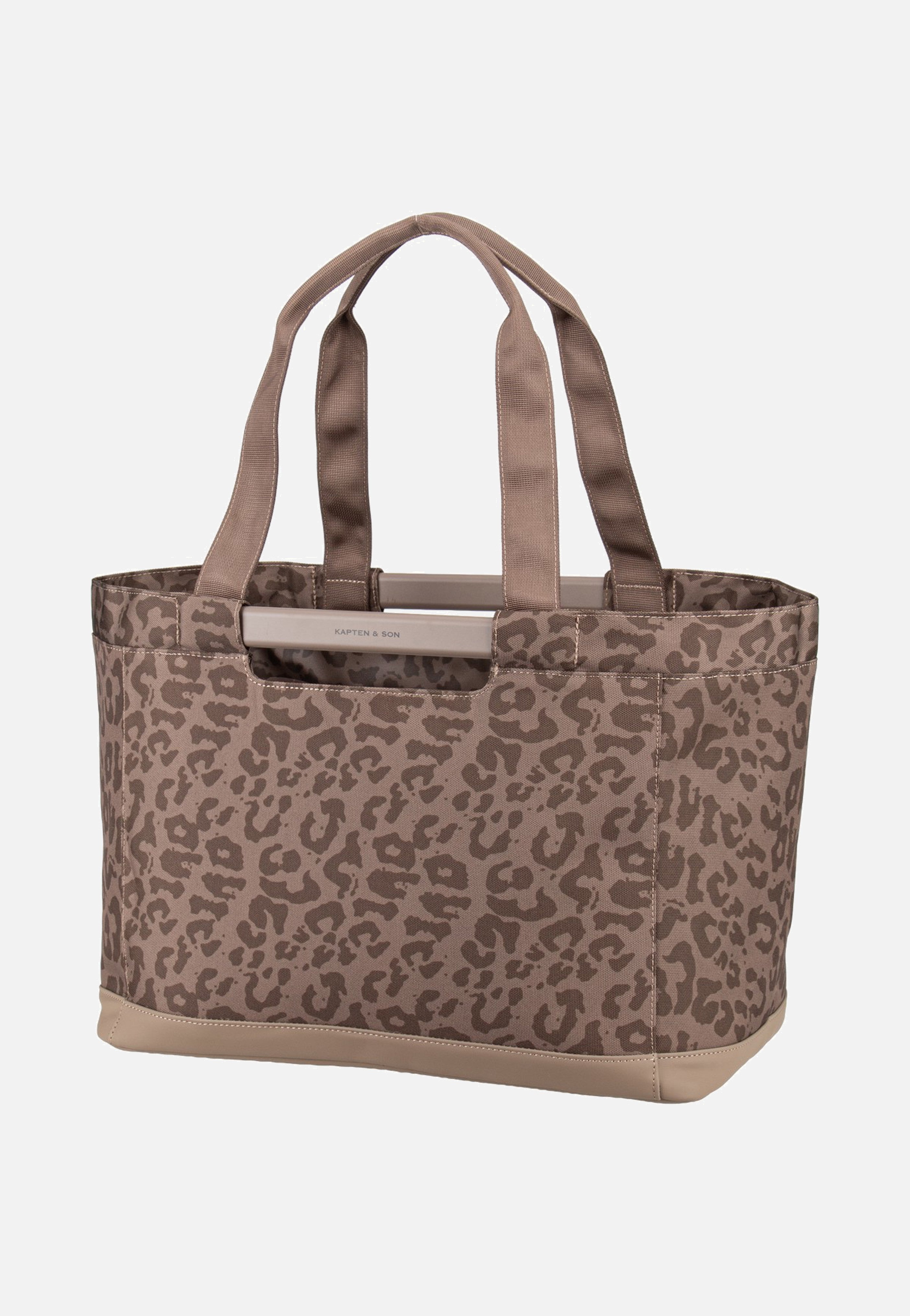 Kapten & Son - Vaasa Shopping Basket Leo dark brown - Shopping Basket | Neutral-Image