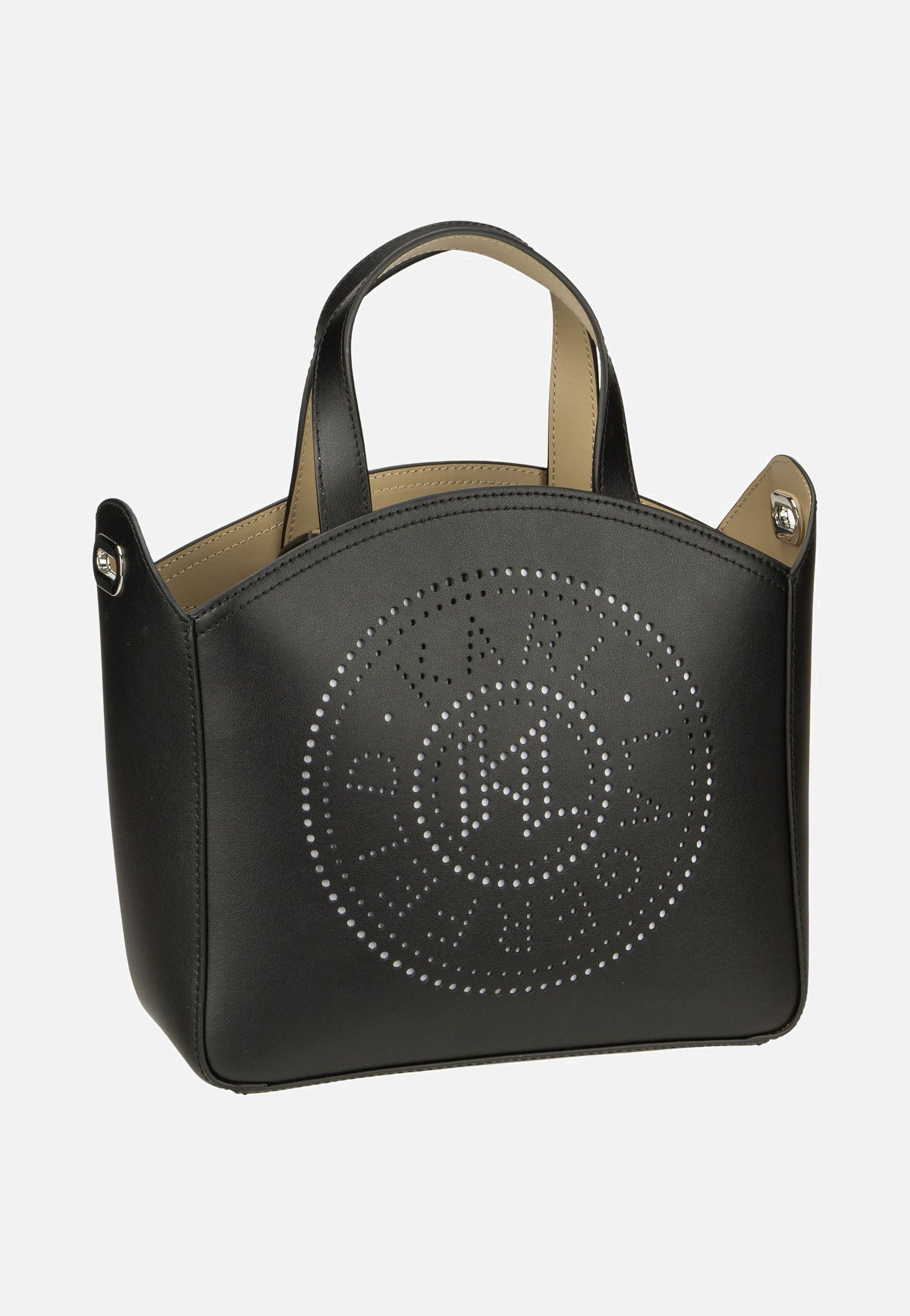 Karl Lagerfeld - K/Circle SM Perforated 30058 Black - Handle Bag | Women-Image