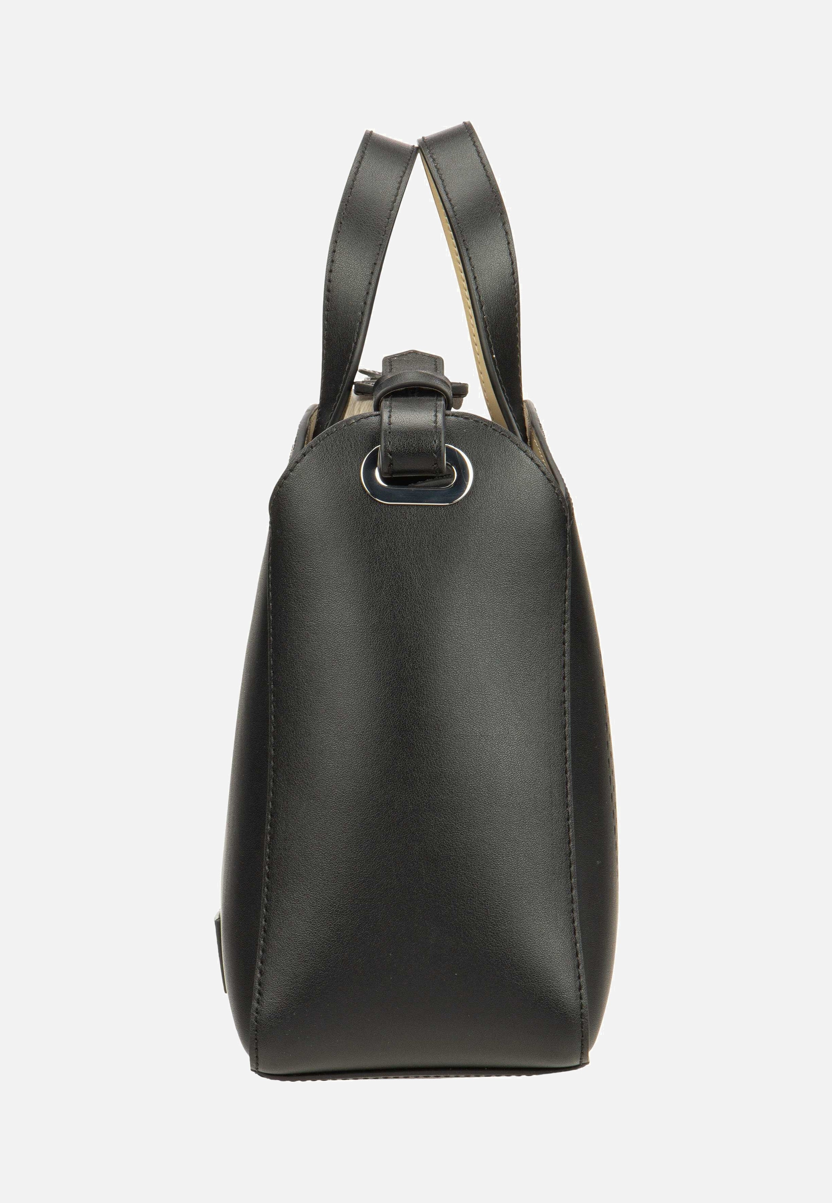 Karl Lagerfeld - K/Circle SM Perforated 30058 Black - Handle Bag | Women-Image