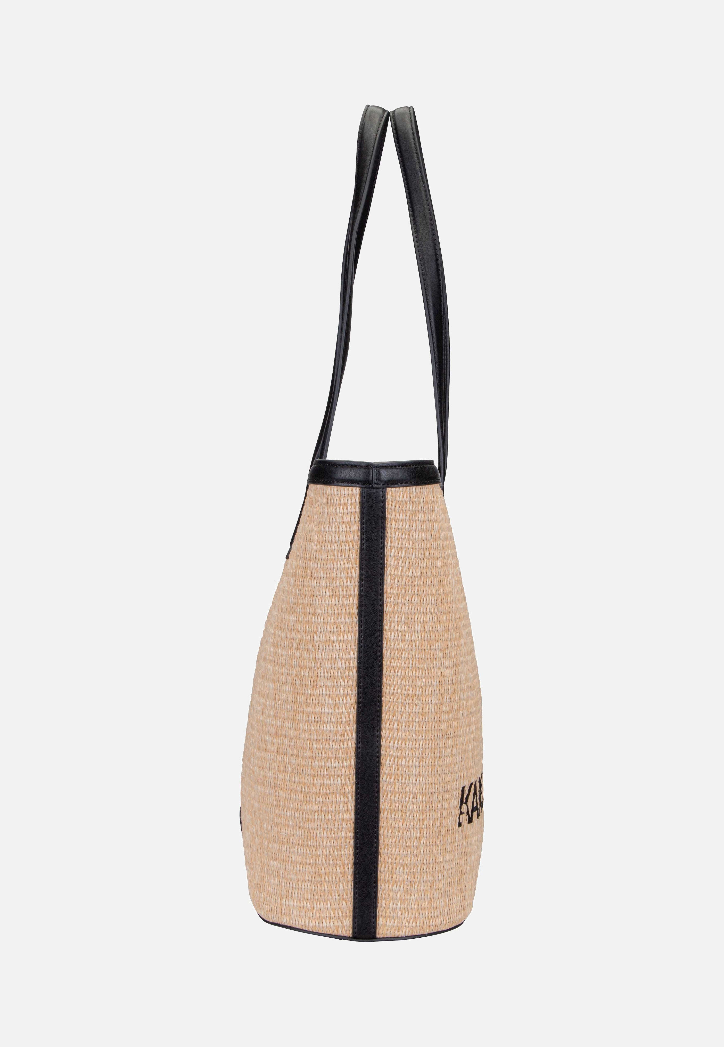 Karl Lagerfeld - K/Essential Raffia 241W3027 Natural - Shopper | Women-Image