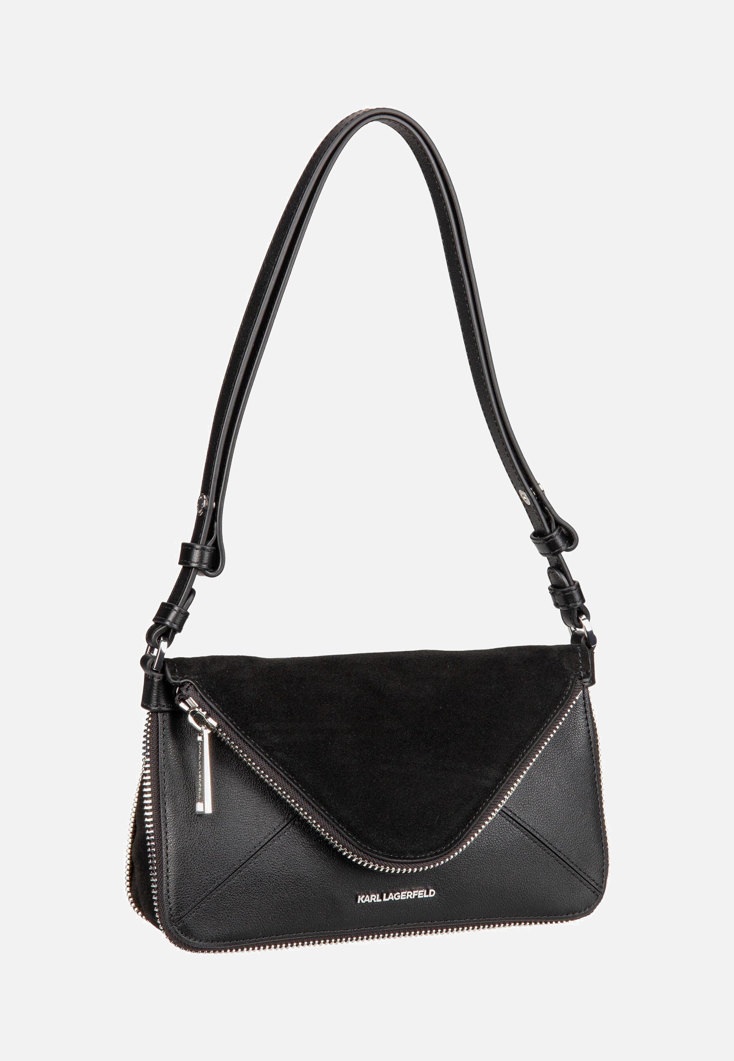 Karl Lagerfeld - K/Hardware SB 30083 Black/Nickel - Shoulder Bag | Women-Image