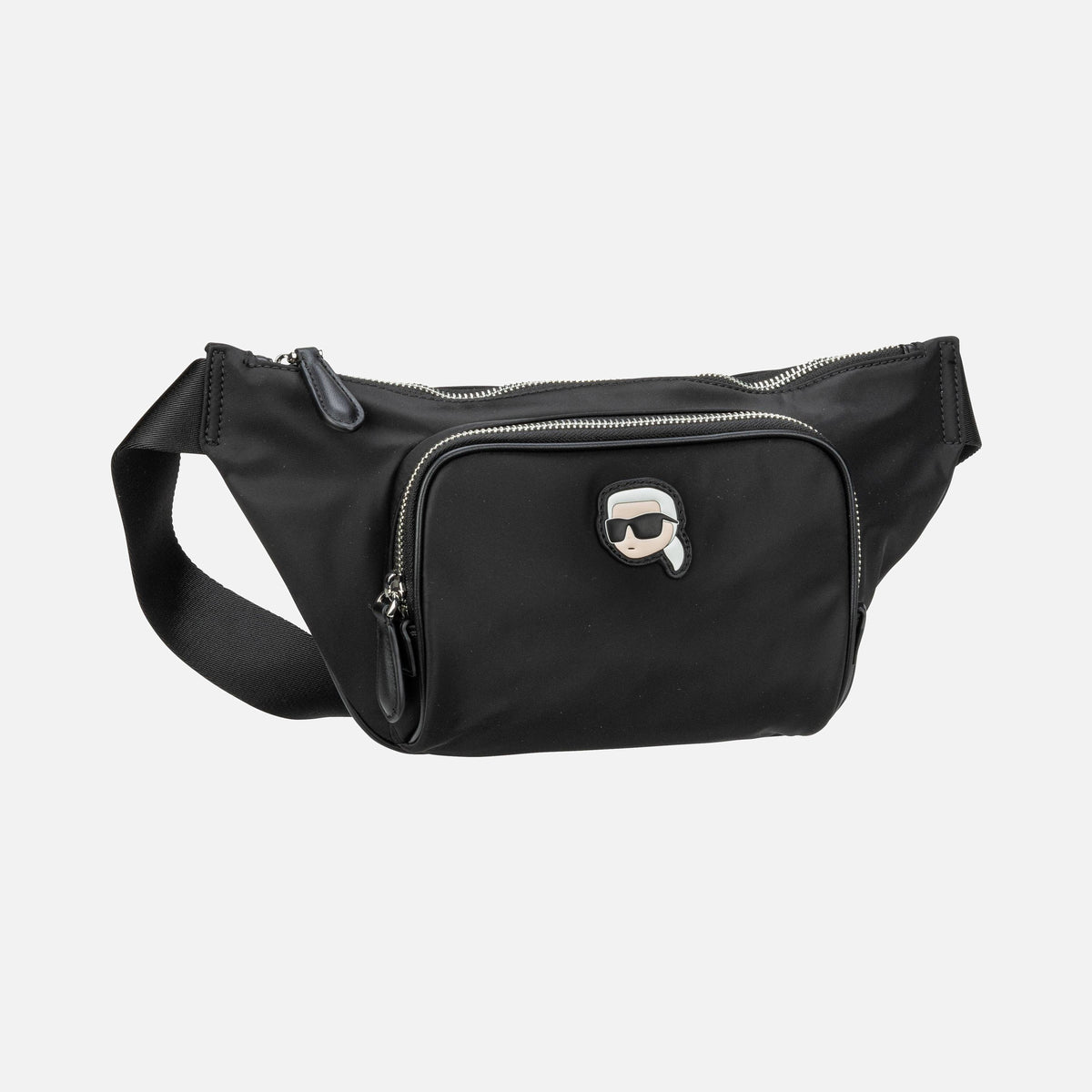 Karl Lagerfeld - K/Ikonik 2.0 Nylon Bumbag Black - Bauchtasche