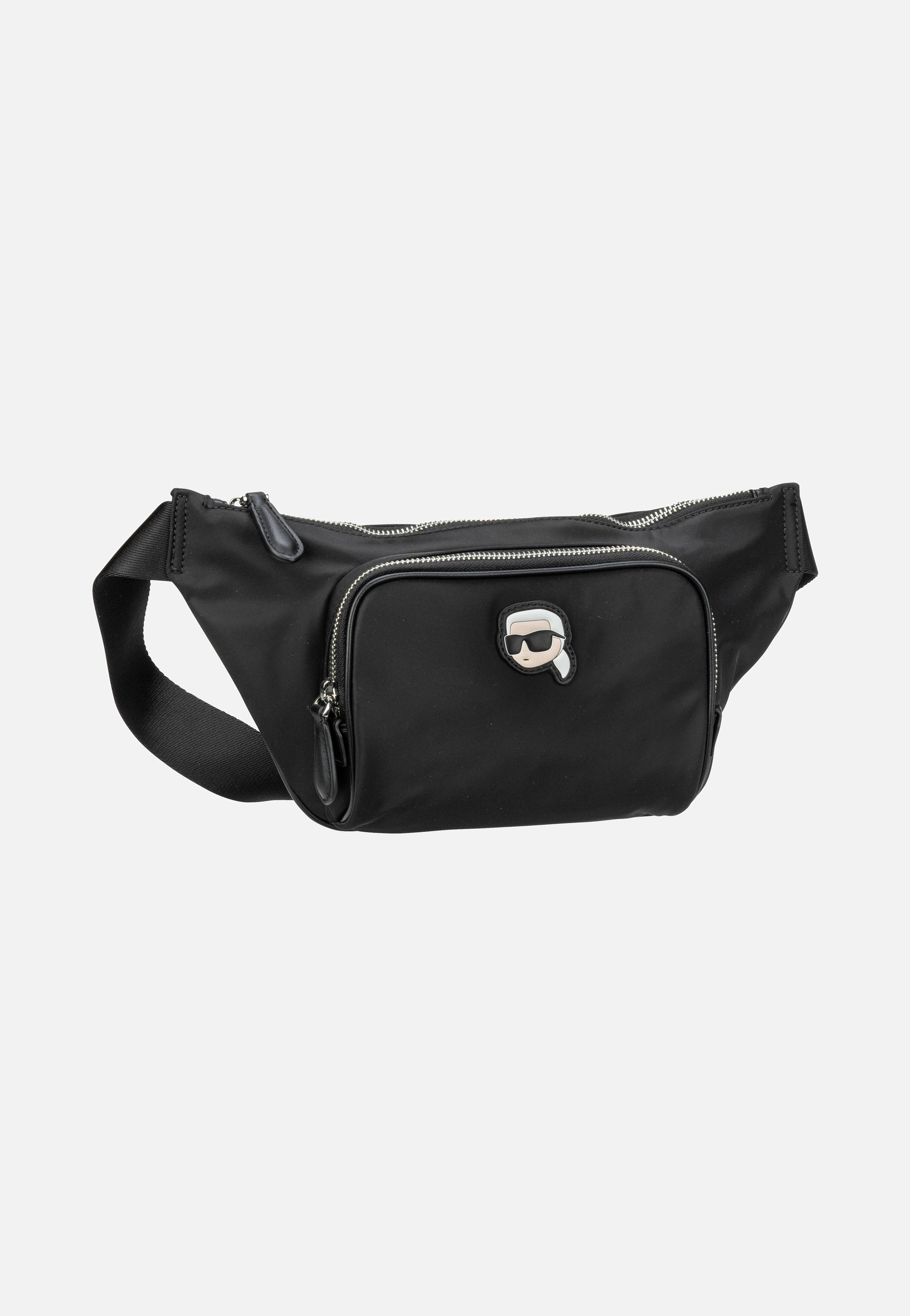 Karl Lagerfeld - K/Ikonik 2.0 Nylon Bumbag Black - Fanny Pack | Neutral-Image