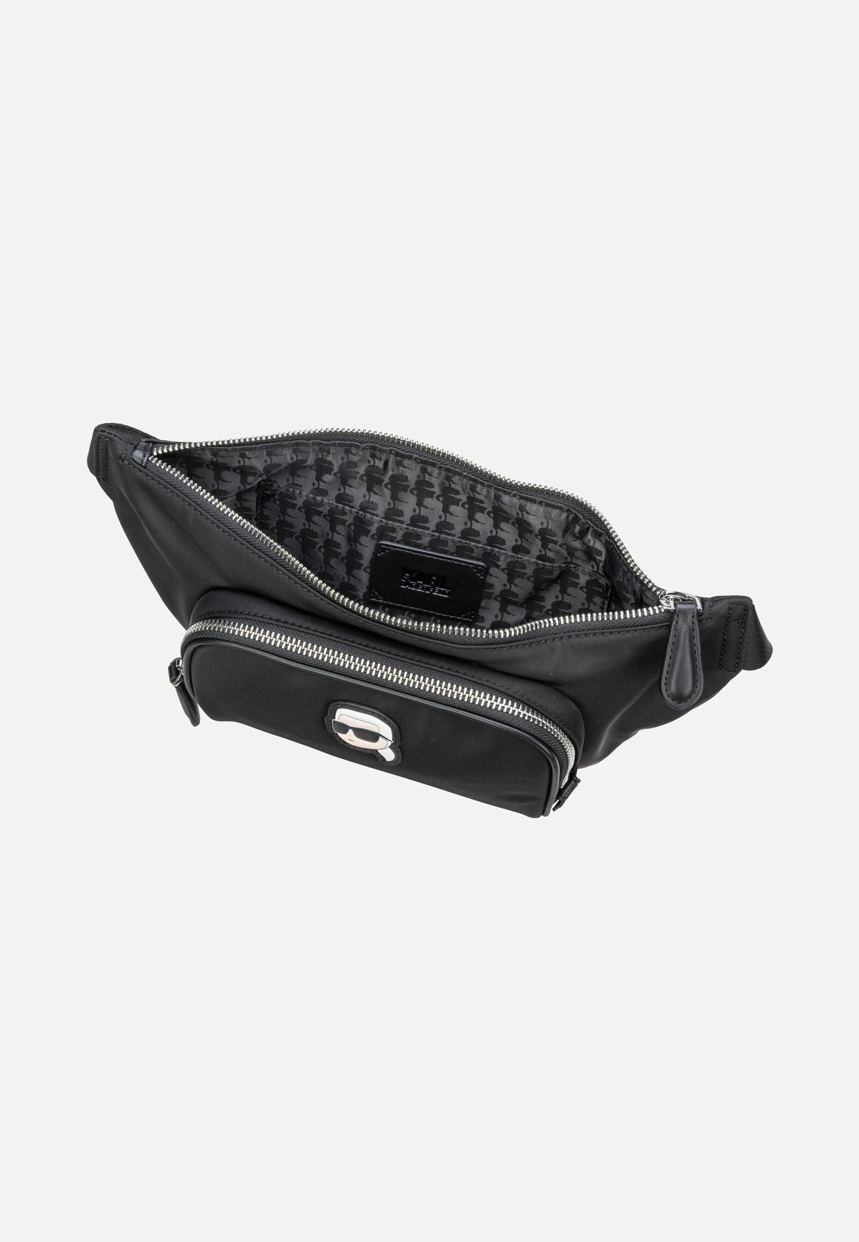 Karl Lagerfeld - K/Ikonik 2.0 Nylon Bumbag Black - Fanny Pack | Neutral-Image