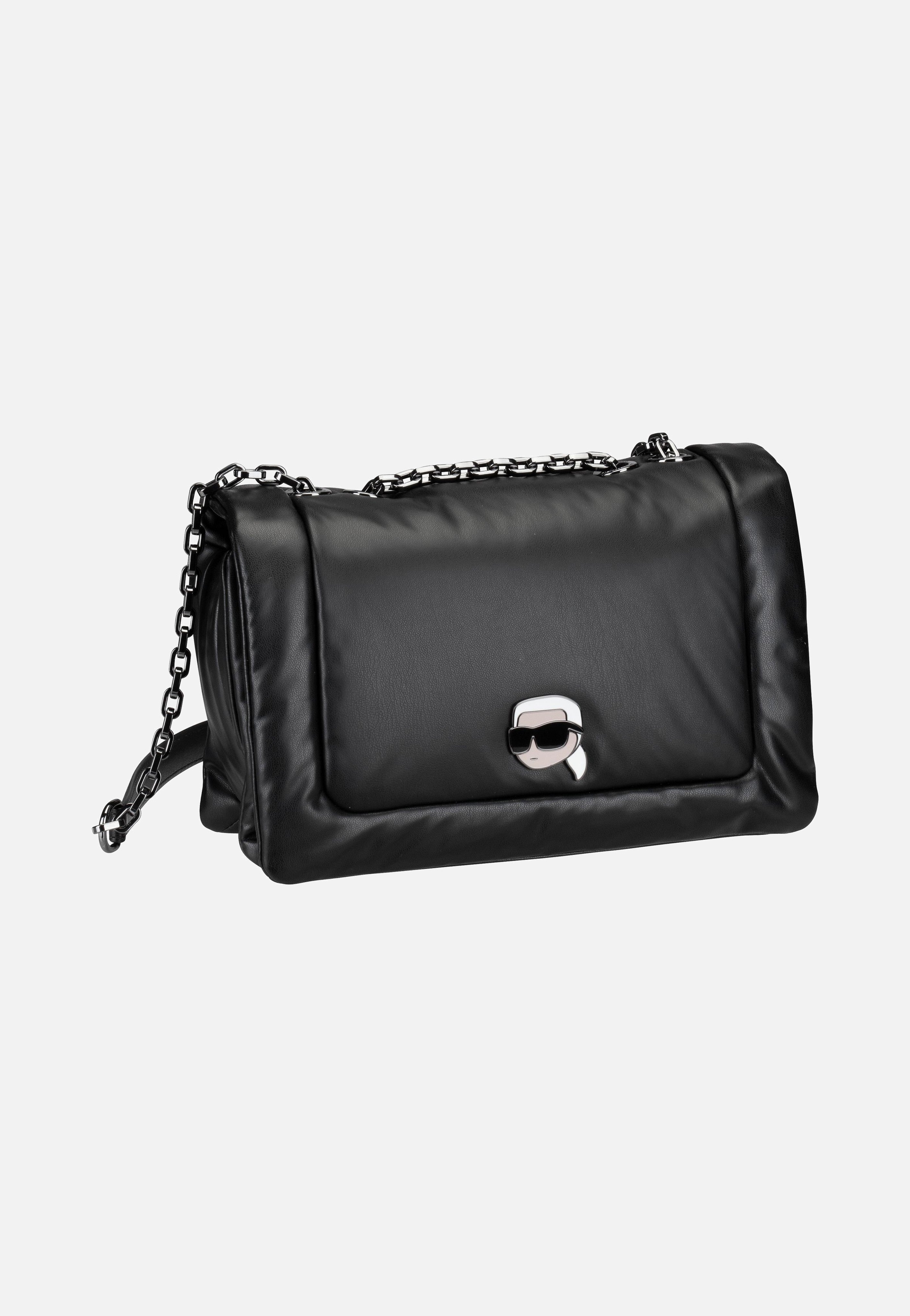 Karl Lagerfeld - K/Ikonik 2.0 Puffy PU SHB Black - Shoulder Bag | Women-Image