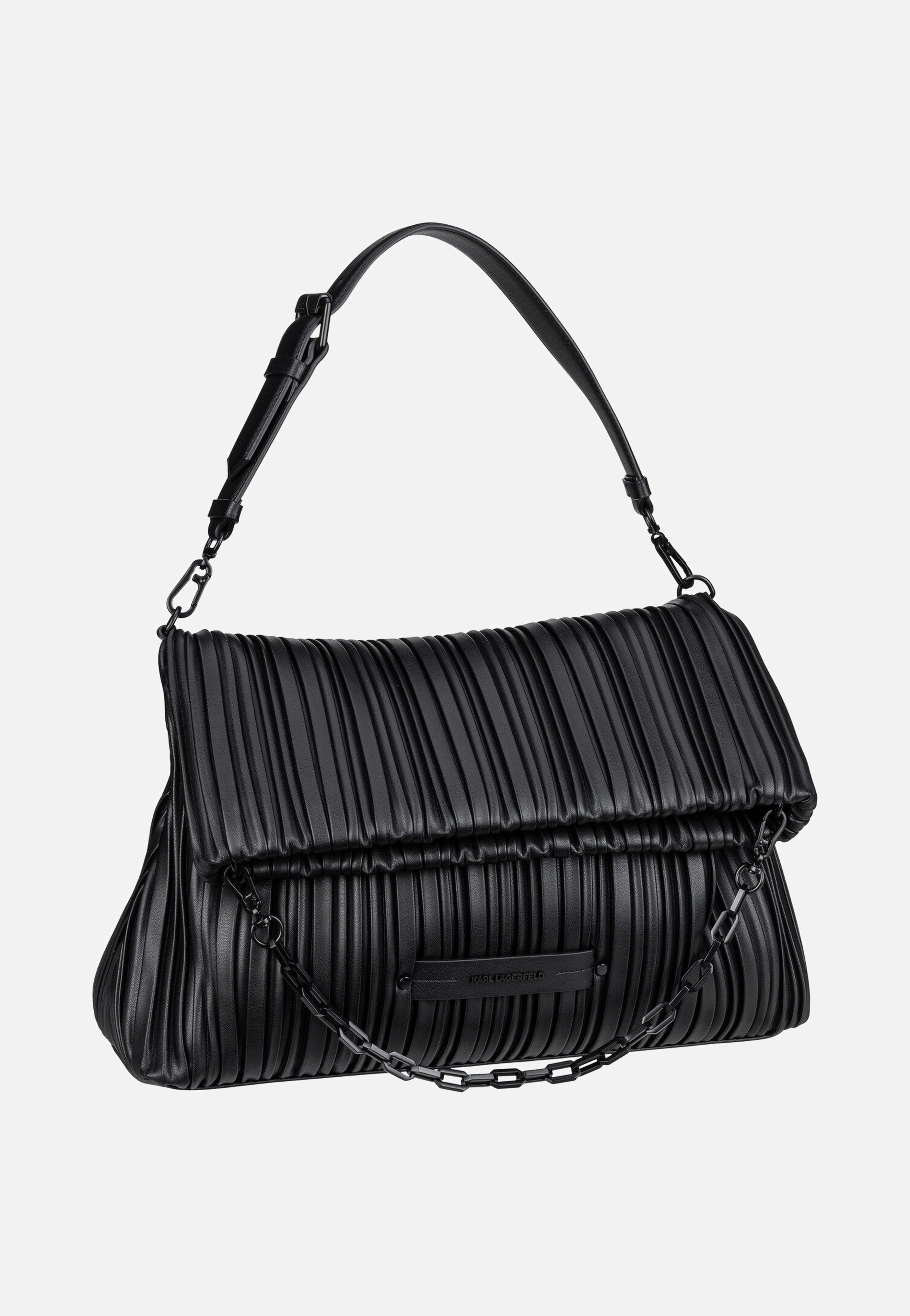 Karl Lagerfeld - K/Kushion MD Folded Black - Shoulder Bag | Women-Image