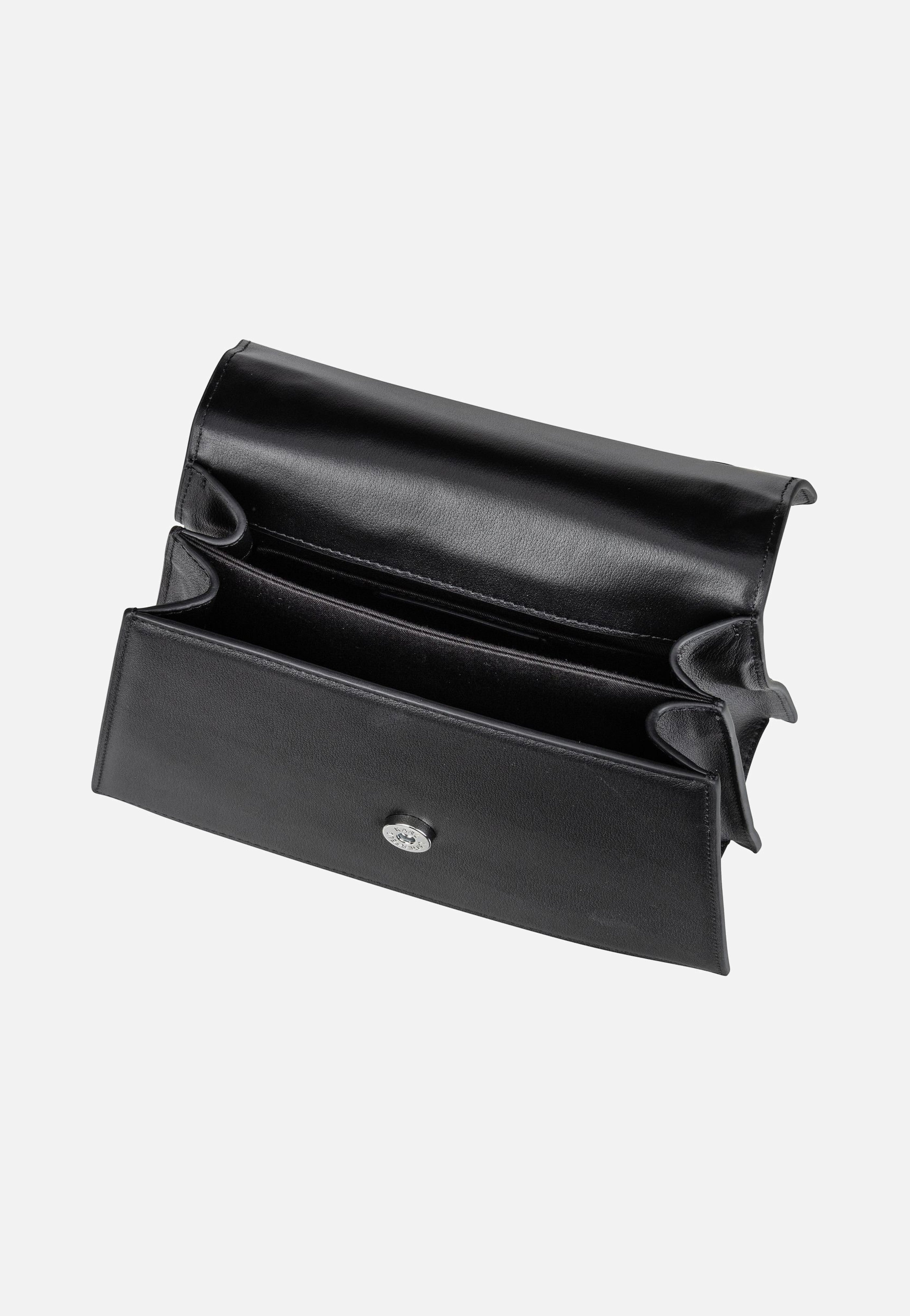 Karl Lagerfeld K/Signature 2.0 MD 30036 Black/Nickel Handle Bag