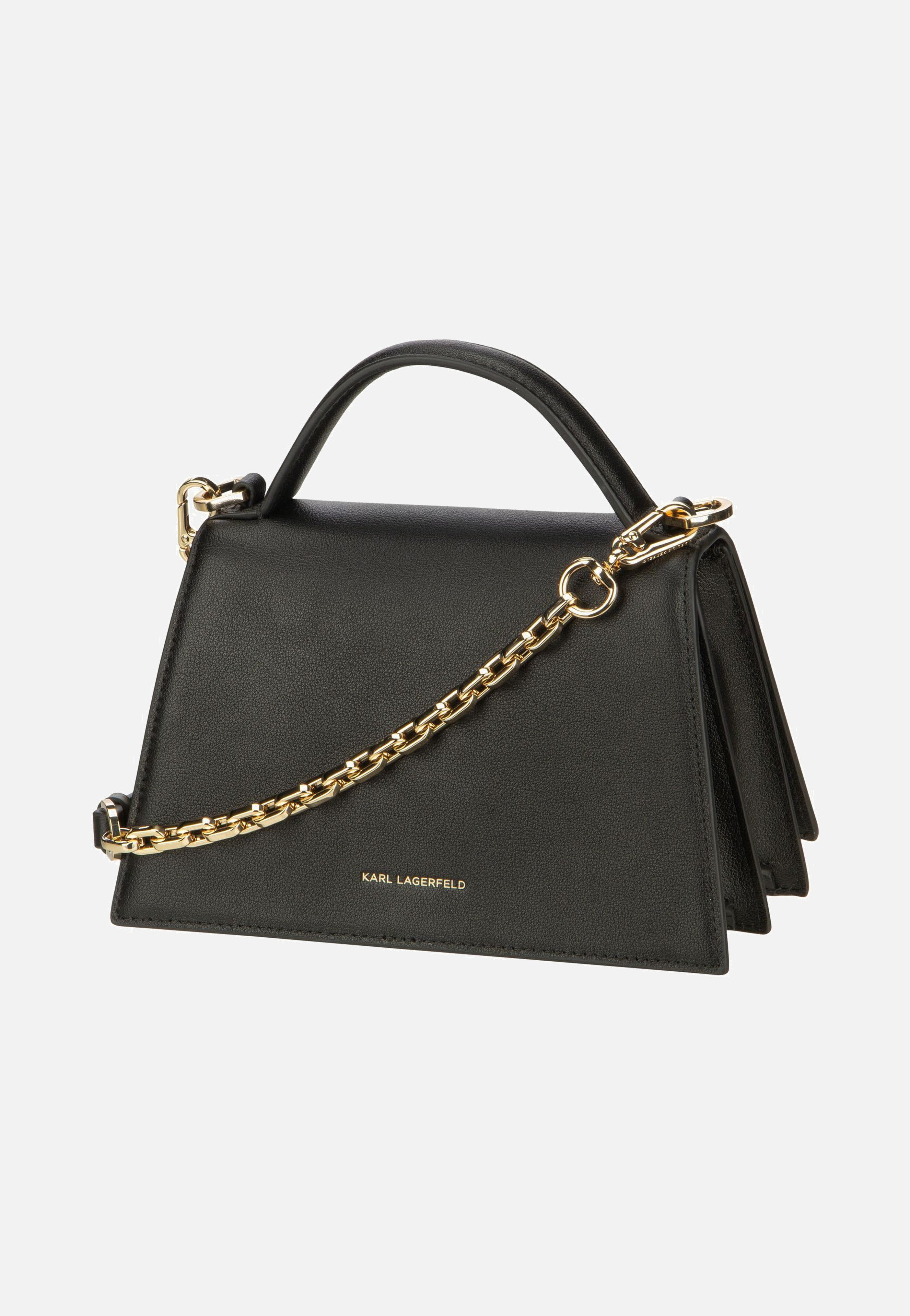 Karl Lagerfeld - K/Signature 2.0 SM Black/Gold - Handle Bag | Women-Image