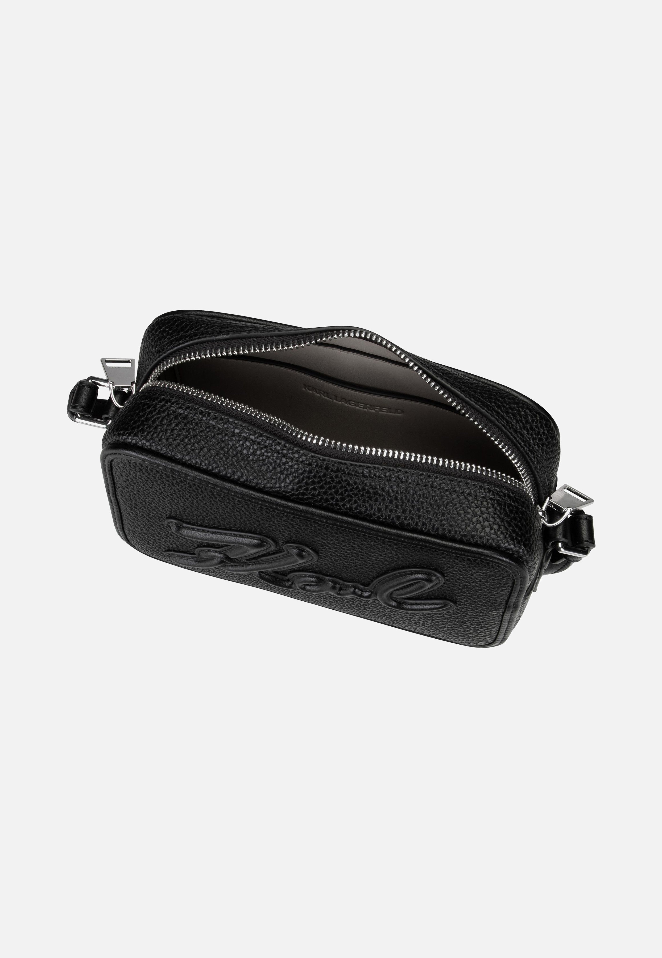 Karl Lagerfeld - K/Skuare Camerabag Grainy Black - Crossbody Bag | Women-Image