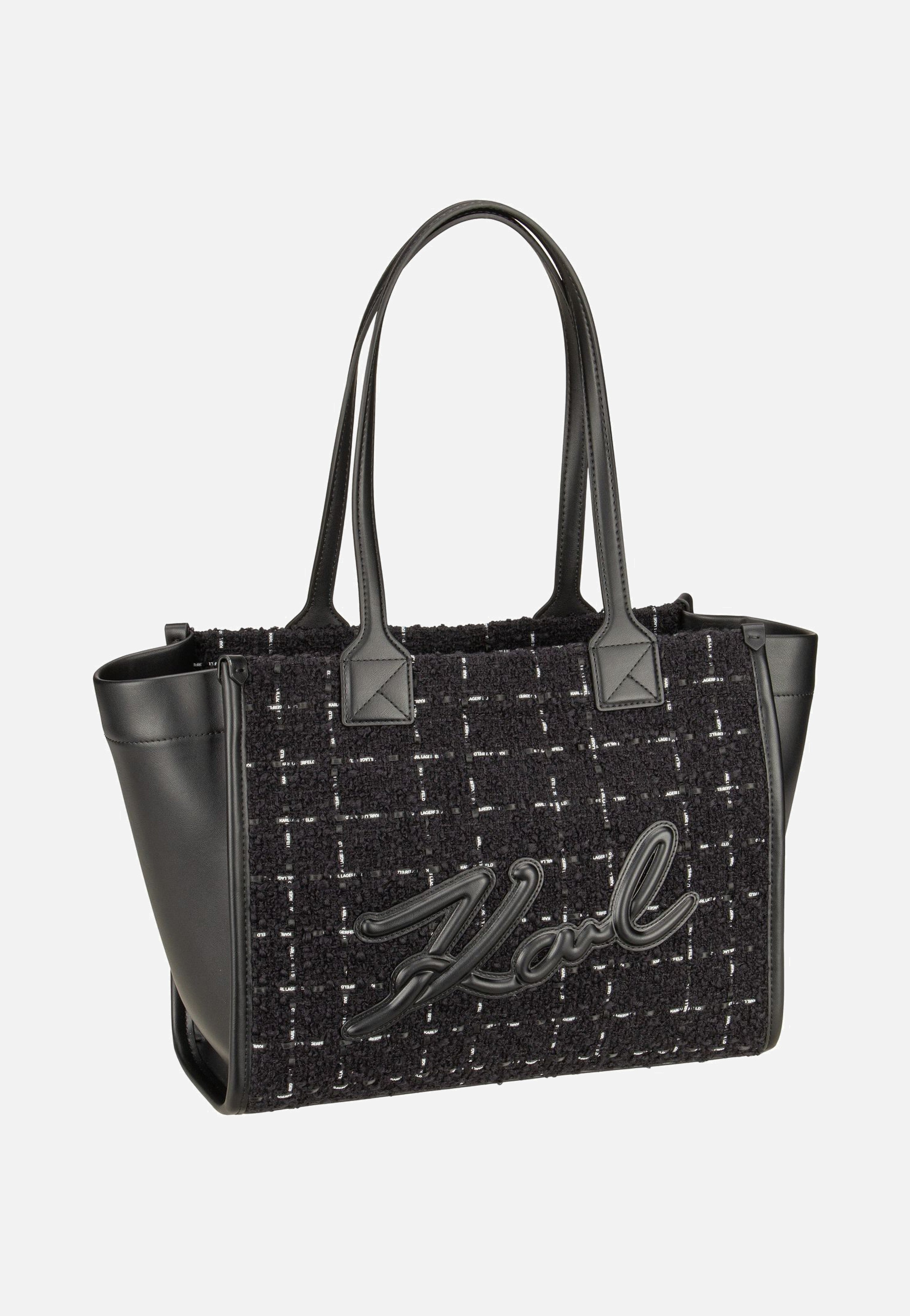 Karl Lagerfeld - K/Skuare MD Tote Bouclé KL Bouclé Bw - Shopper | Women-Image