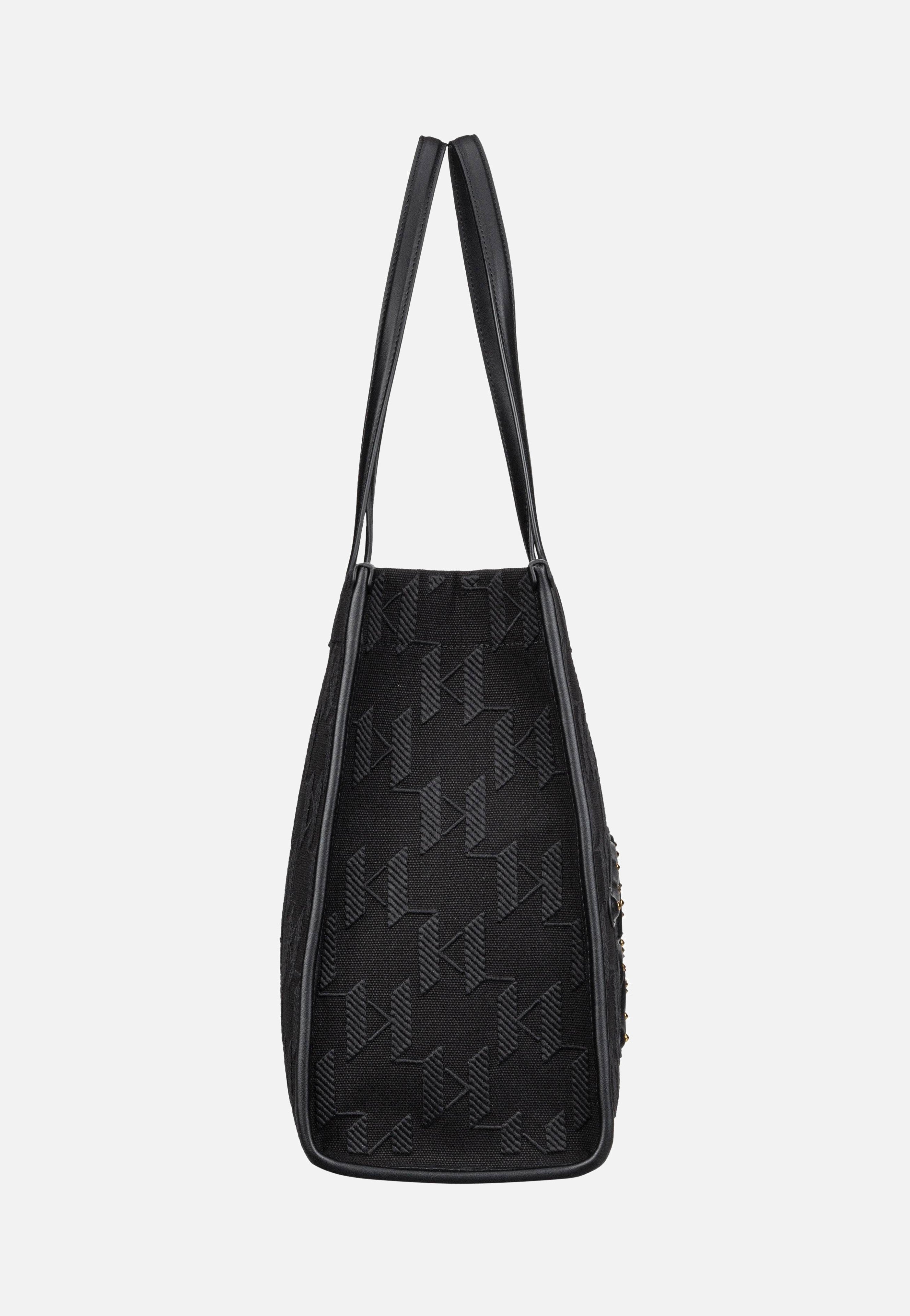 Karl Lagerfeld - K/Skuare SP LG Monogram Black - Shopper | Women-Image