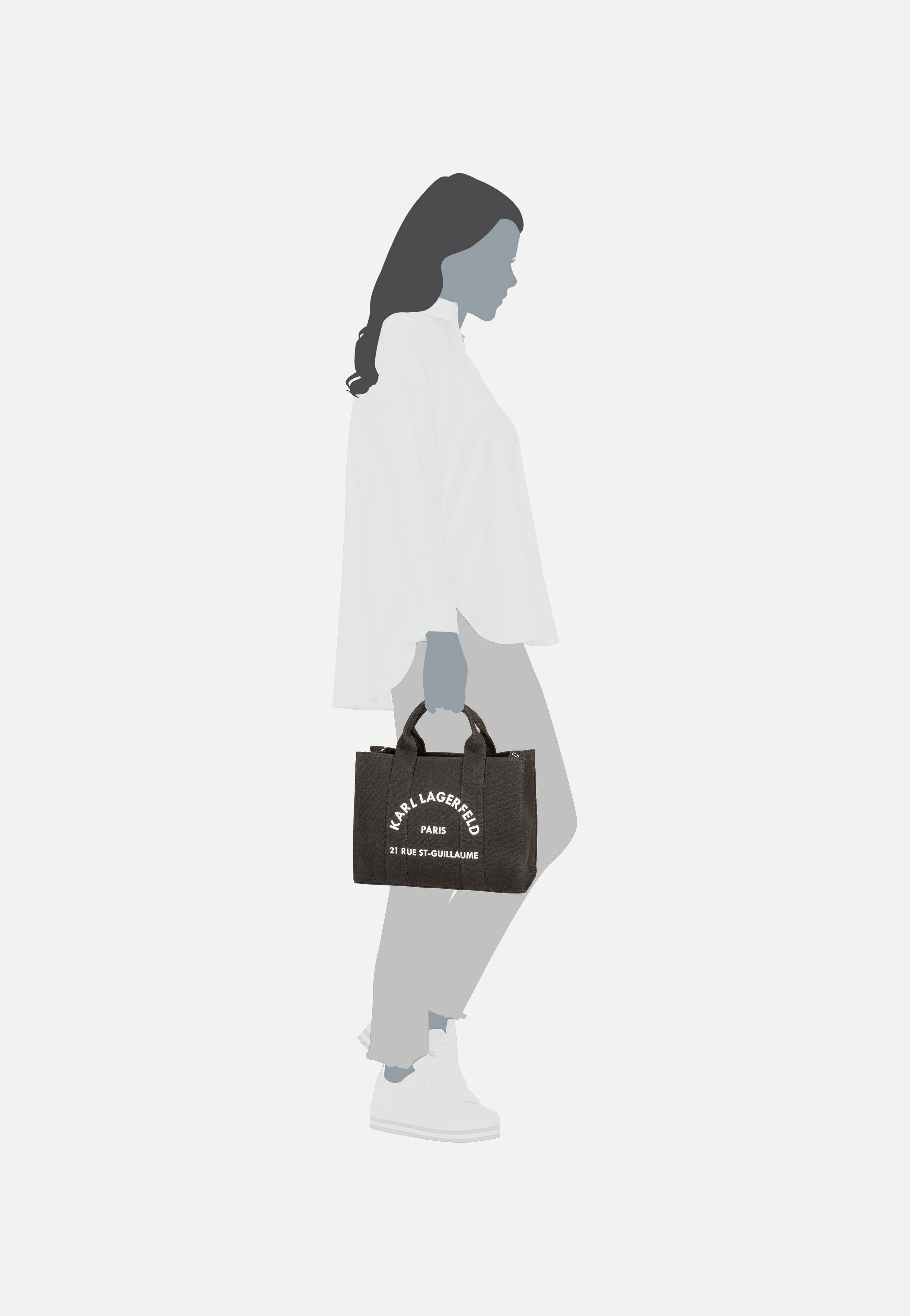 Karl Lagerfeld - RSG Square MD Tote Black - Tote Bag | Women-Image